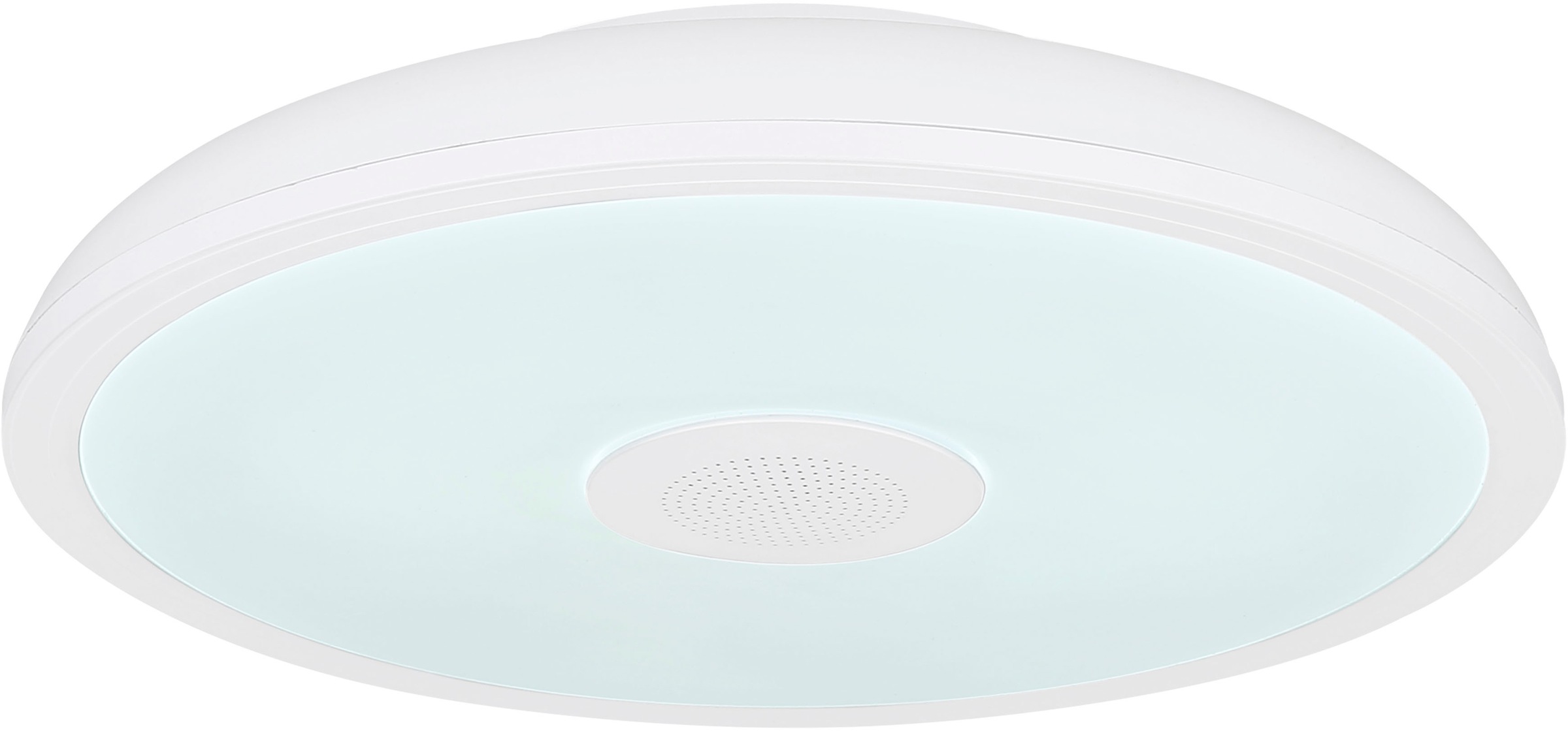 GLOBO LIGHTING LED Deckenleuchte »RAFFY« LED-Modul 1 Stk. warmweiß - kaltweiß Farbwechsel Rot-Grün-Blau, Lautsprecherfunktion