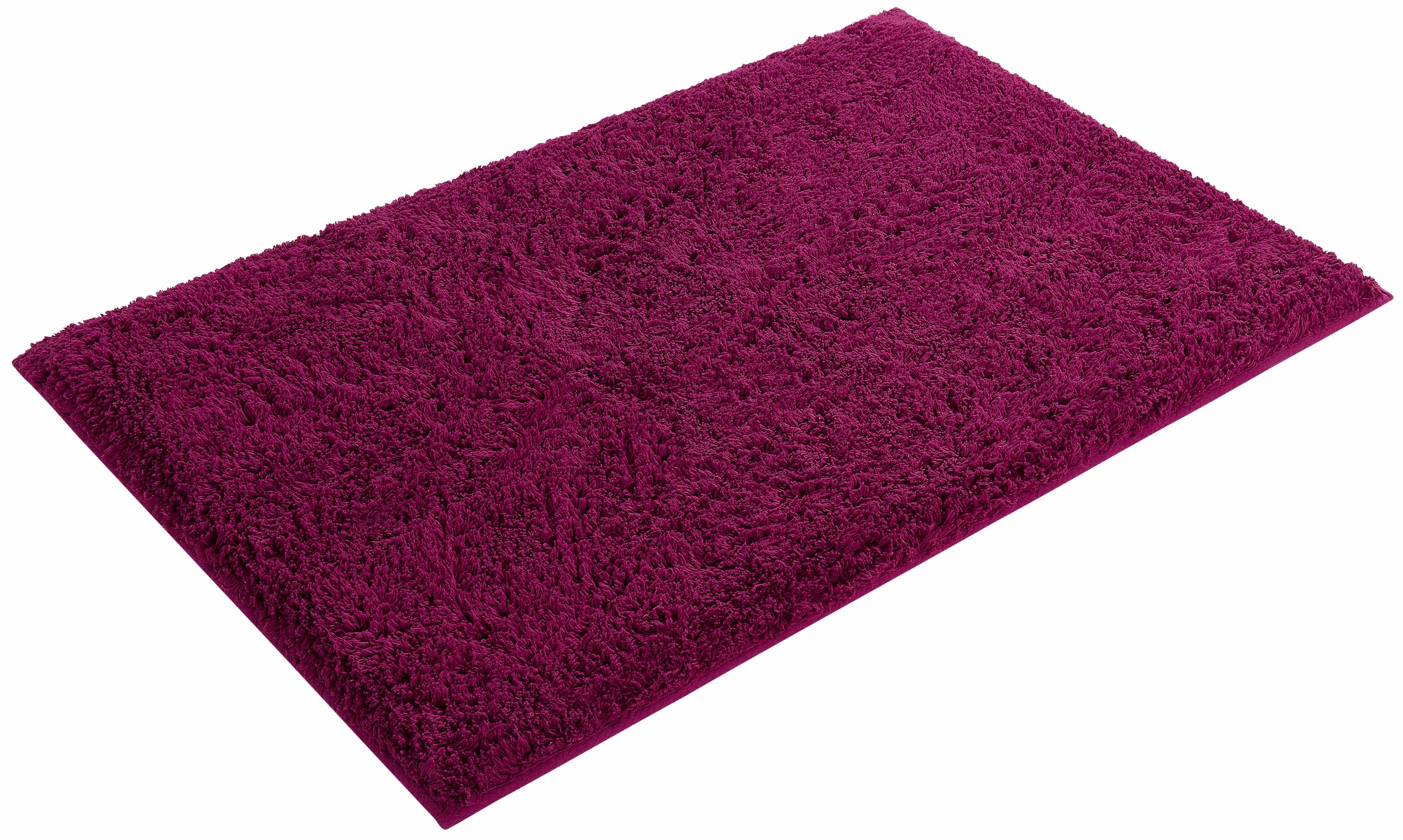 my home Badematte »Maren, Badvorleger, Badezimmer Teppich«, rutschhemmend beschichtet, fußbodenheizungsgeeignet, Bio-Baumwolle, Badteppich, Badematten auch als 3 teiliges Set