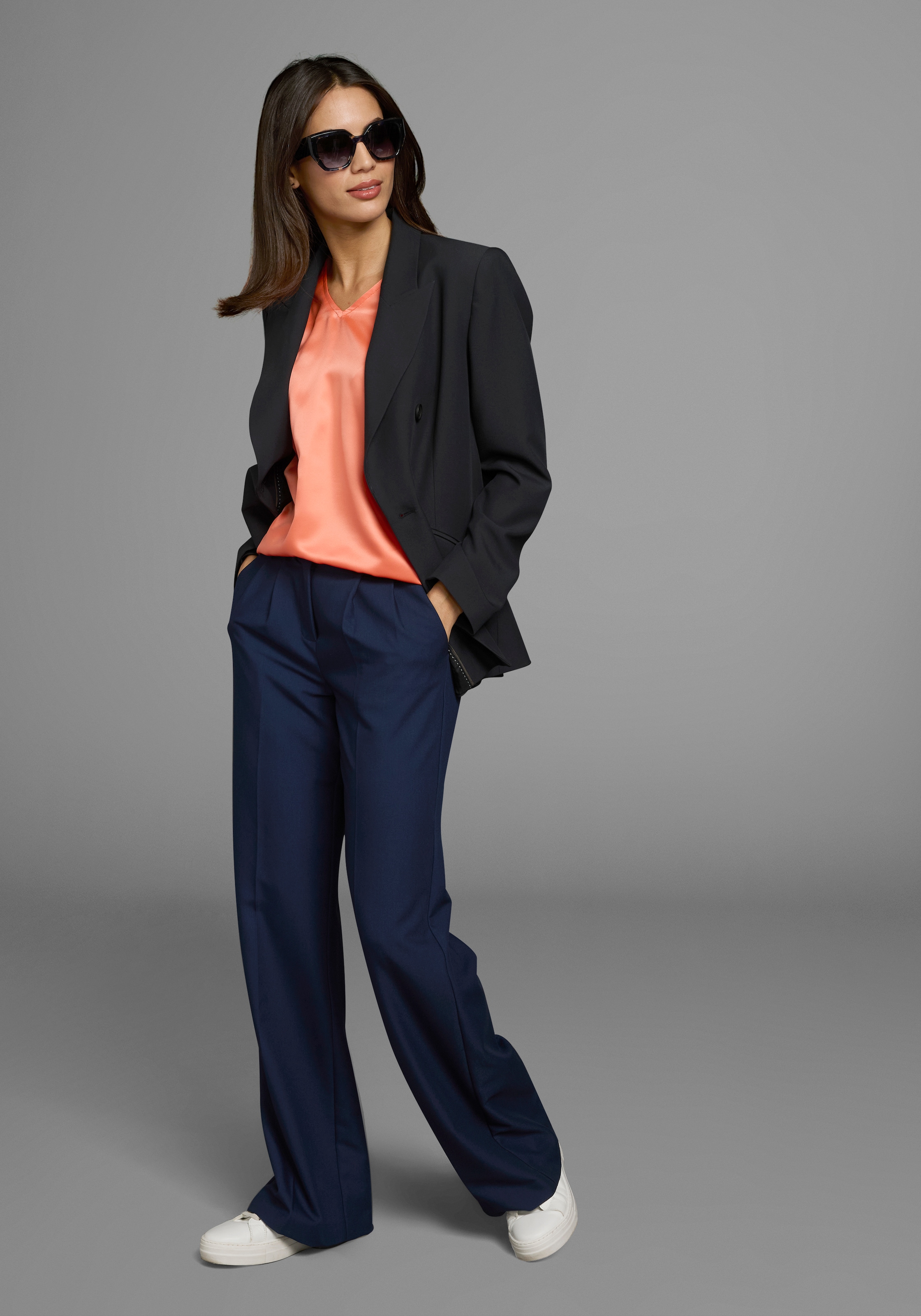 HECHTER PARIS Shirtbluse mit Spitzendetail