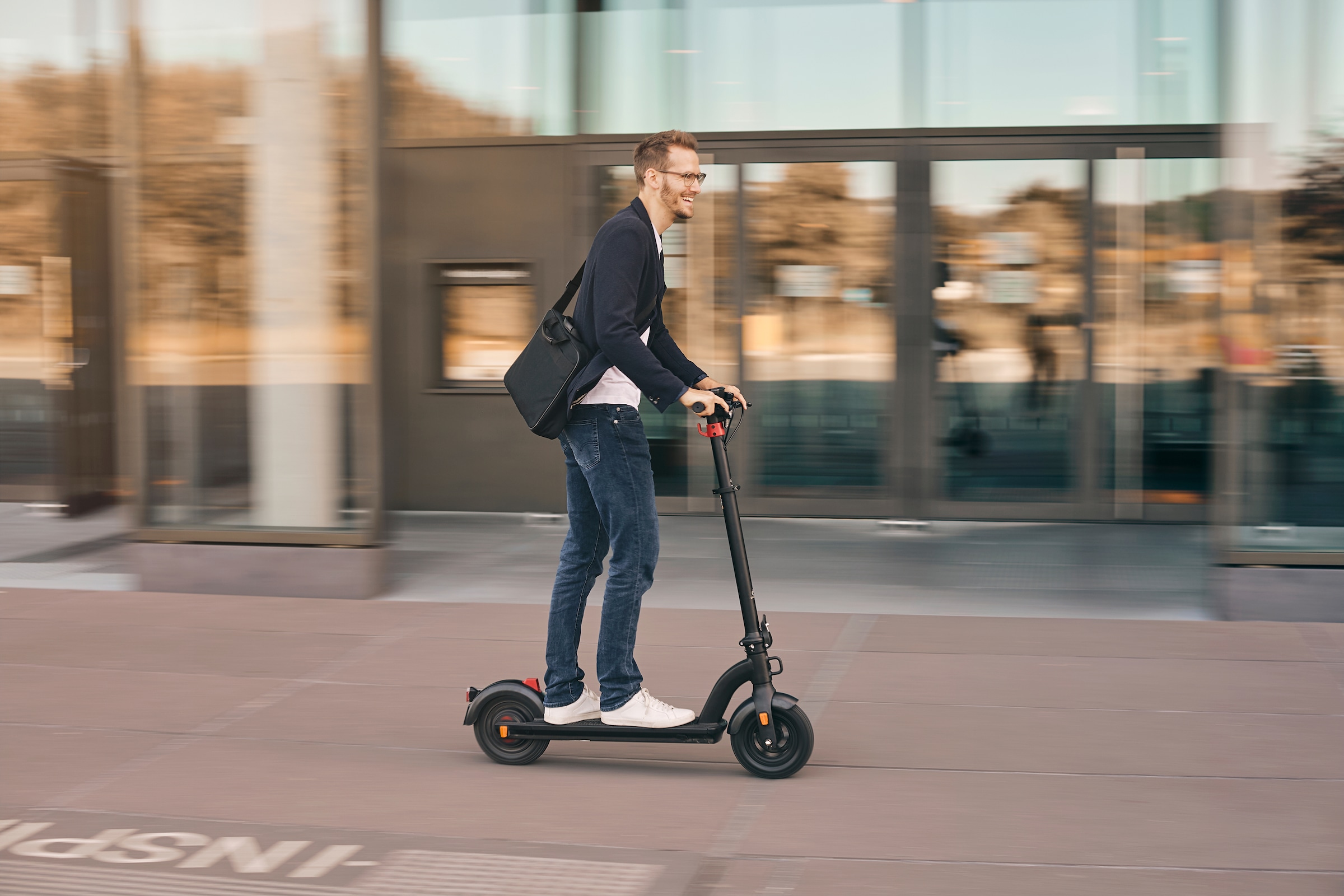Prophete E-Scooter »10" 2.0 mit Straßenzulassung«, 20 km/h, 60 km, mit Straßenzulassung, bis zu 60 km Reichweite, klappbar
