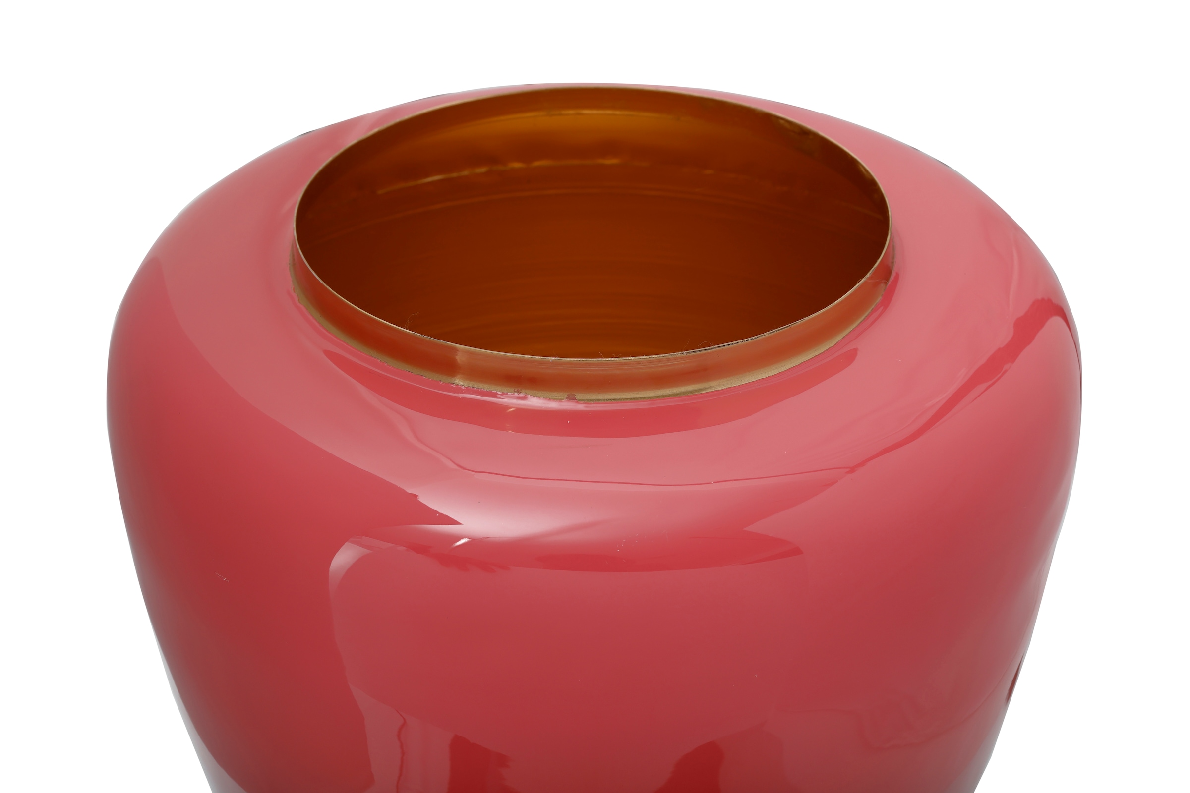 Kayoom Dekovase »Vase Artisse 125«, Dekorative Metall-Vase, glanzvoll lackiert, Innenversiegelung