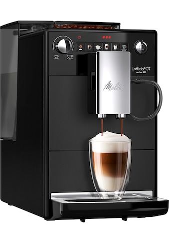 Melitta Kaffeevollautomat »Latticia® One Touch F300-100, schwarz«, kompakt, aber XL... kaufen