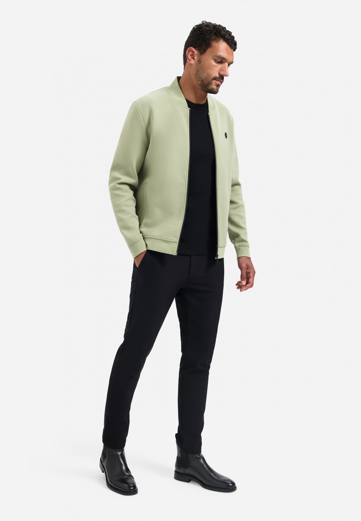 NO EXCESS T-Shirt »No Excess Gestricktes T-Shirt«