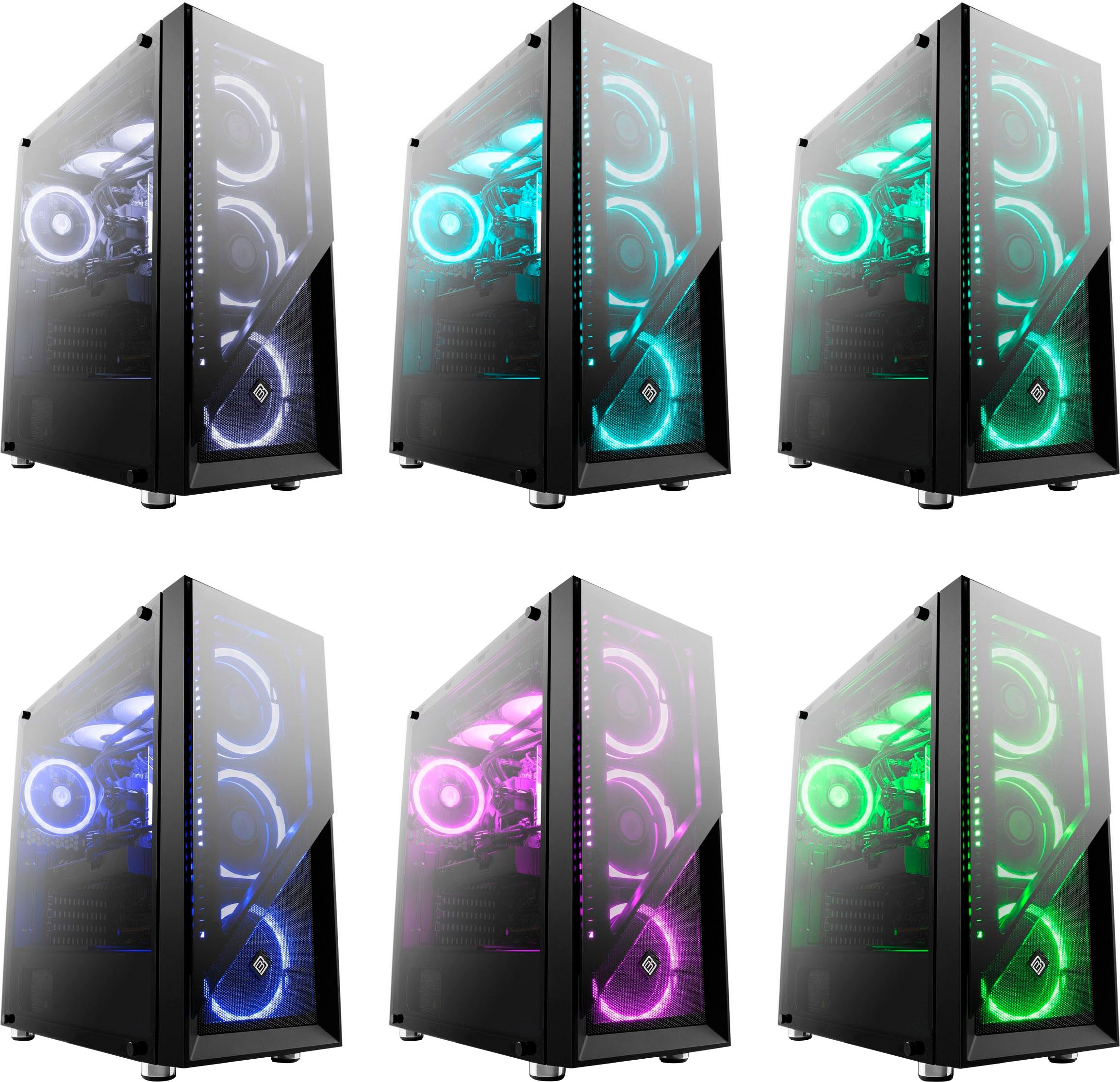 BoostBoxx GamingGehäuse »Argo MidiTower« jetzt im Sale Quelle.de