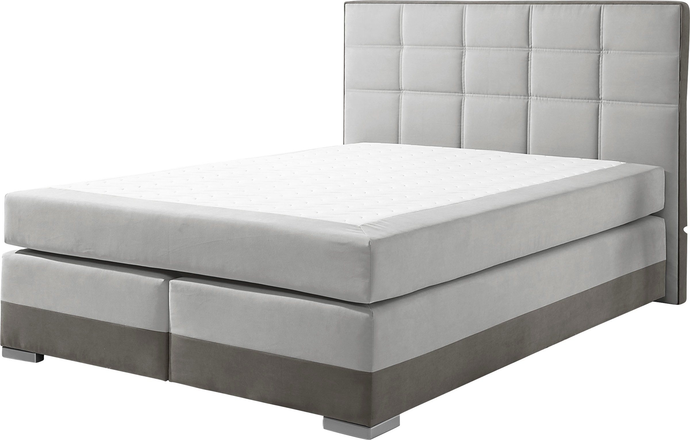 INOSIGN Boxspringbett, inklusive Topper und Wendekissen