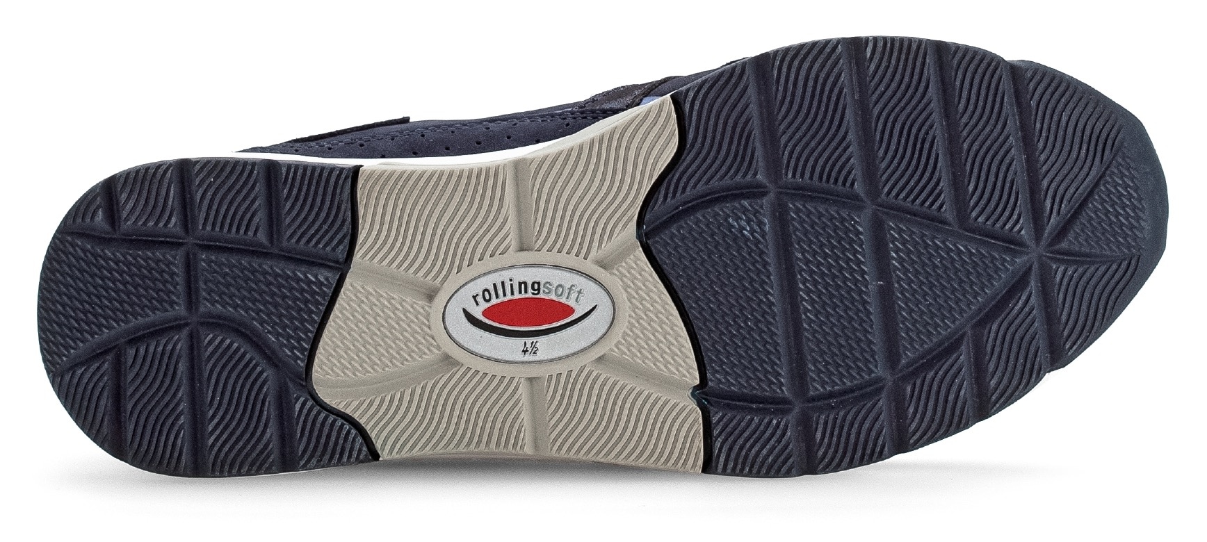 Gabor Rollingsoft Keilsneaker, mit OPTIFIT-Wechselfußbett, Freizeitschuh, Halbschuh, Schnürschuh