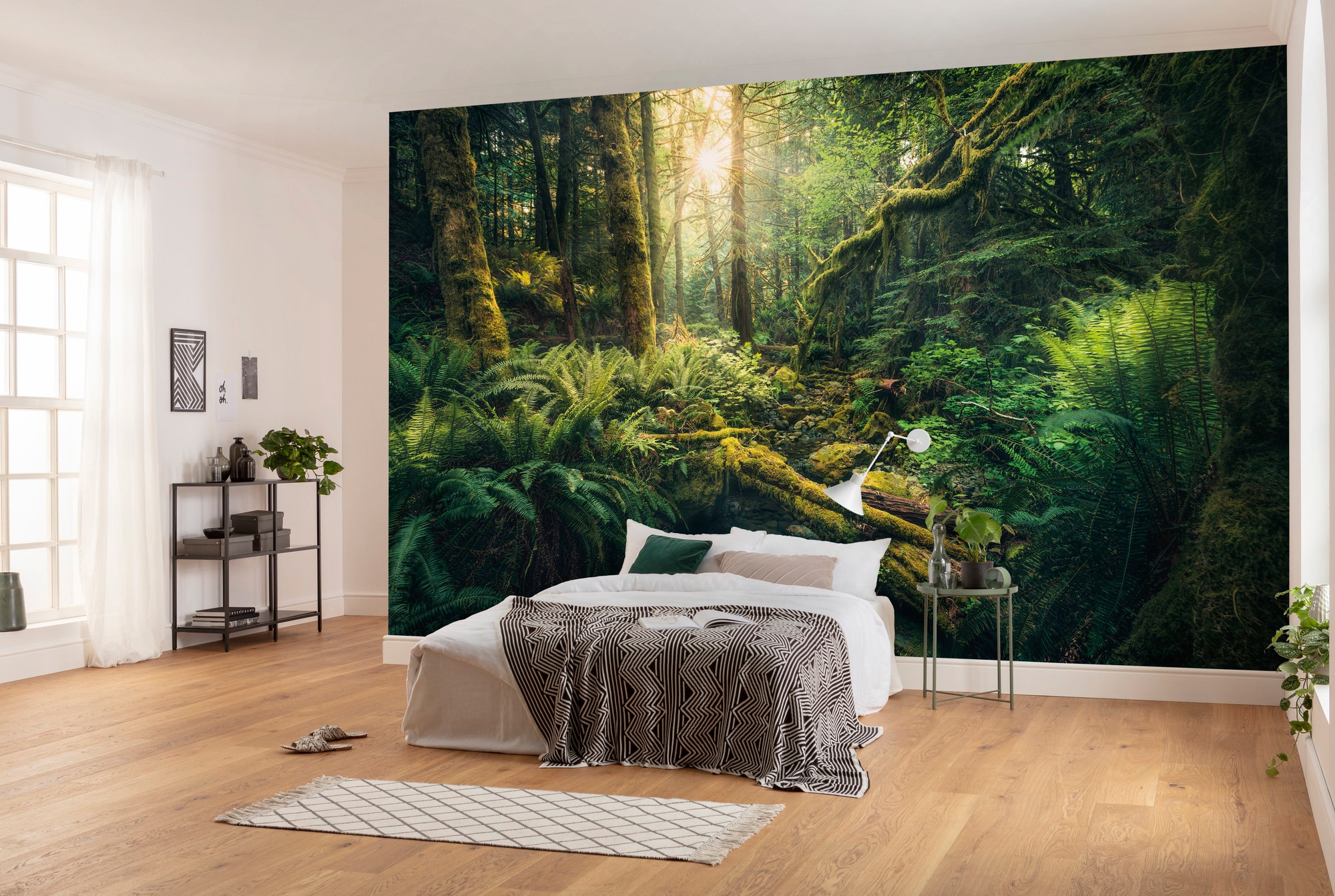 Komar Vliestapete »Digitaldruck Vlies -  Elves Cathedral - Größe 450 x 280 cm« bedruckt glatt Wohnzimmer, Schlafzimmer