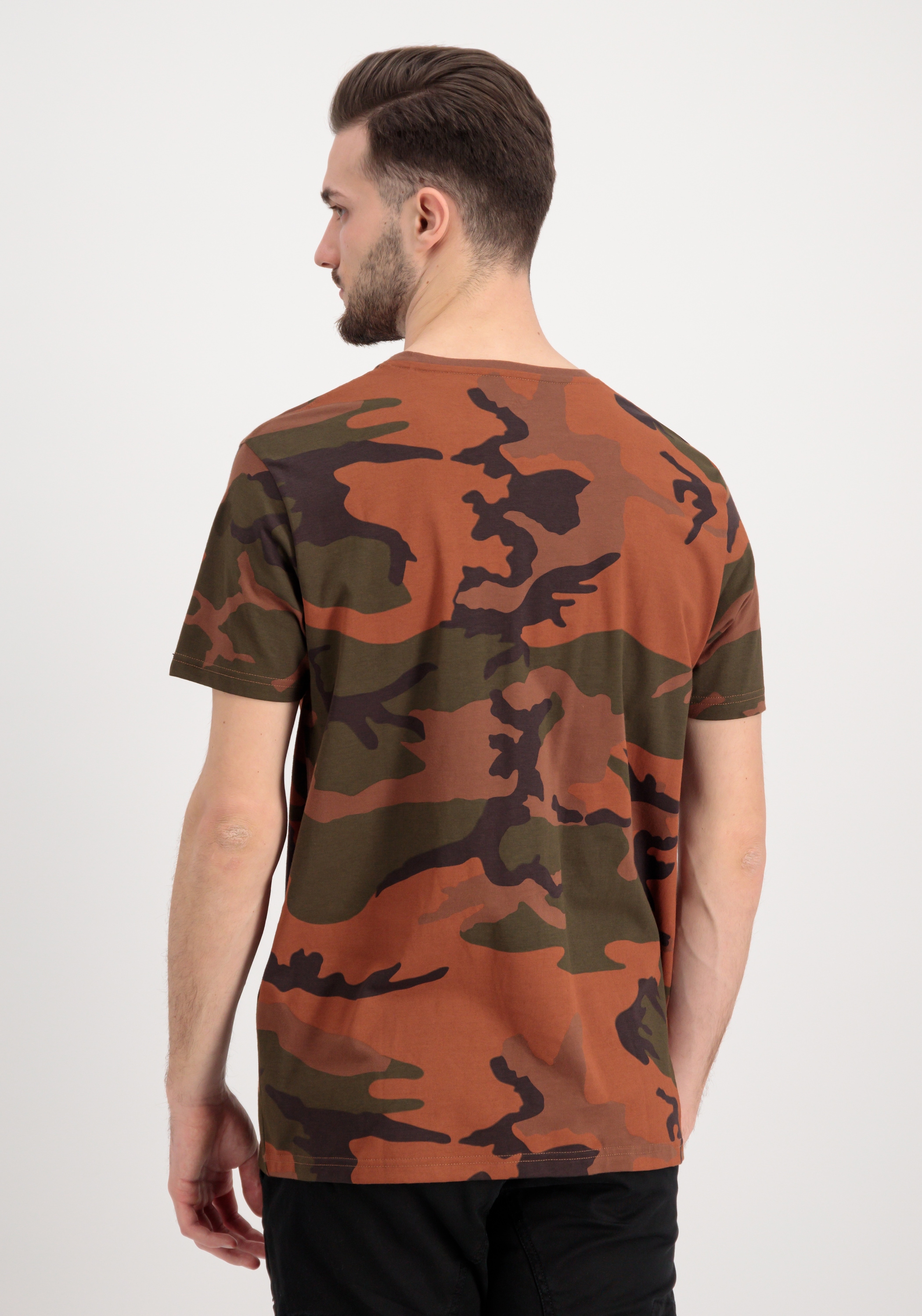 Alpha Industries T-Shirt »Alpha Industries Men - T-Shirts Basic T-Shirt Camo«