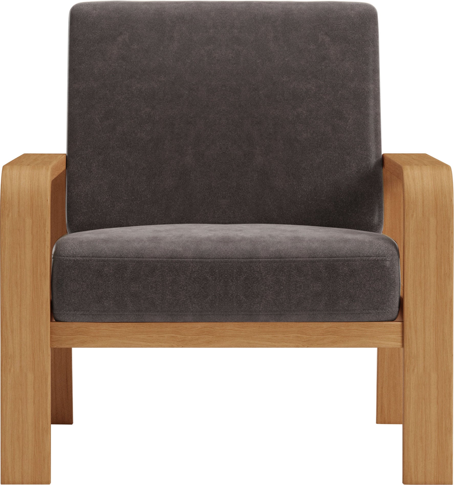 sit&more Sessel »Kolding«, Armlehnen aus eichefarbigem Buchenholz, verschie günstig online kaufen