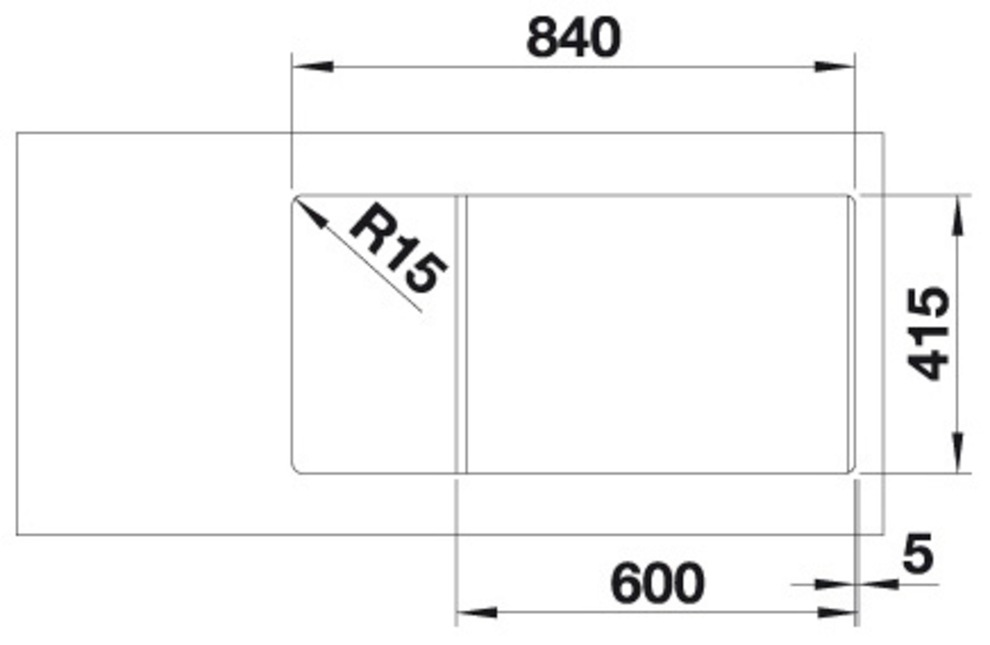 Blanco Granitspüle »FAVUM XL 6 S« 1 Stk. tlg. erhältlich in mehreren Farben