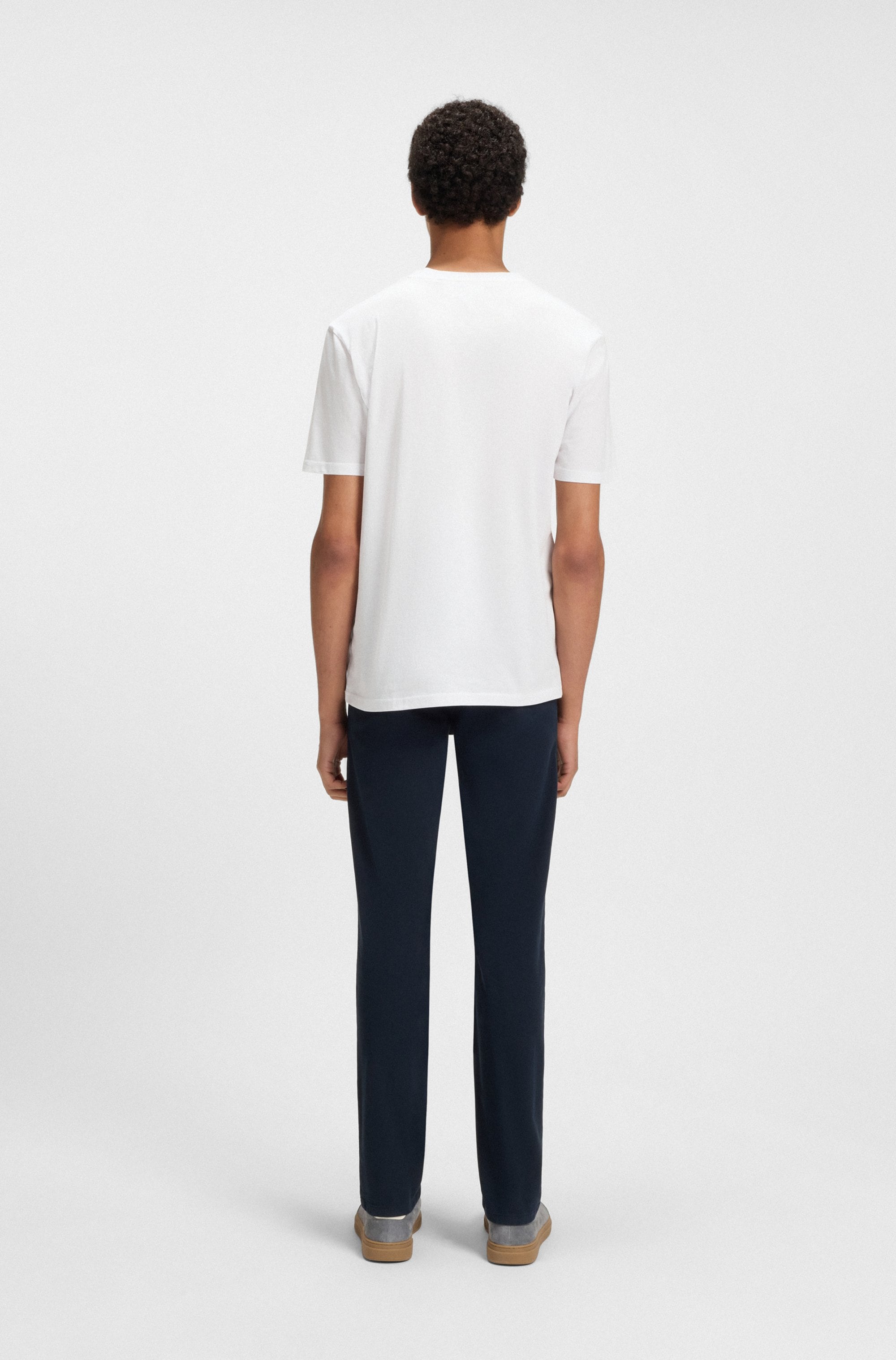 BOSS ORANGE T-Shirt »Thinking«, mit großem BOSS Druck auf der Brust