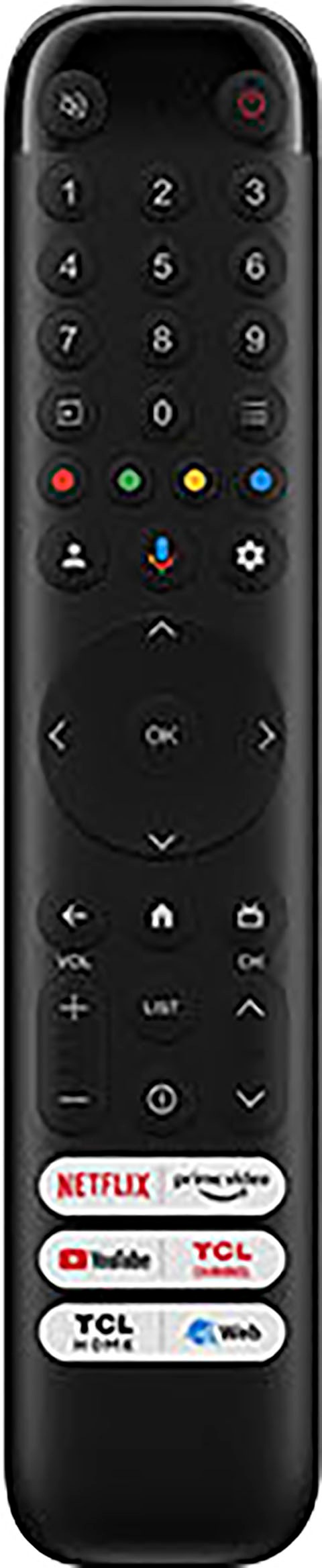 TCL QLED-Fernseher »55C743X1«, 4K Ultra HD, Google TV-Smart-TV-Android TV