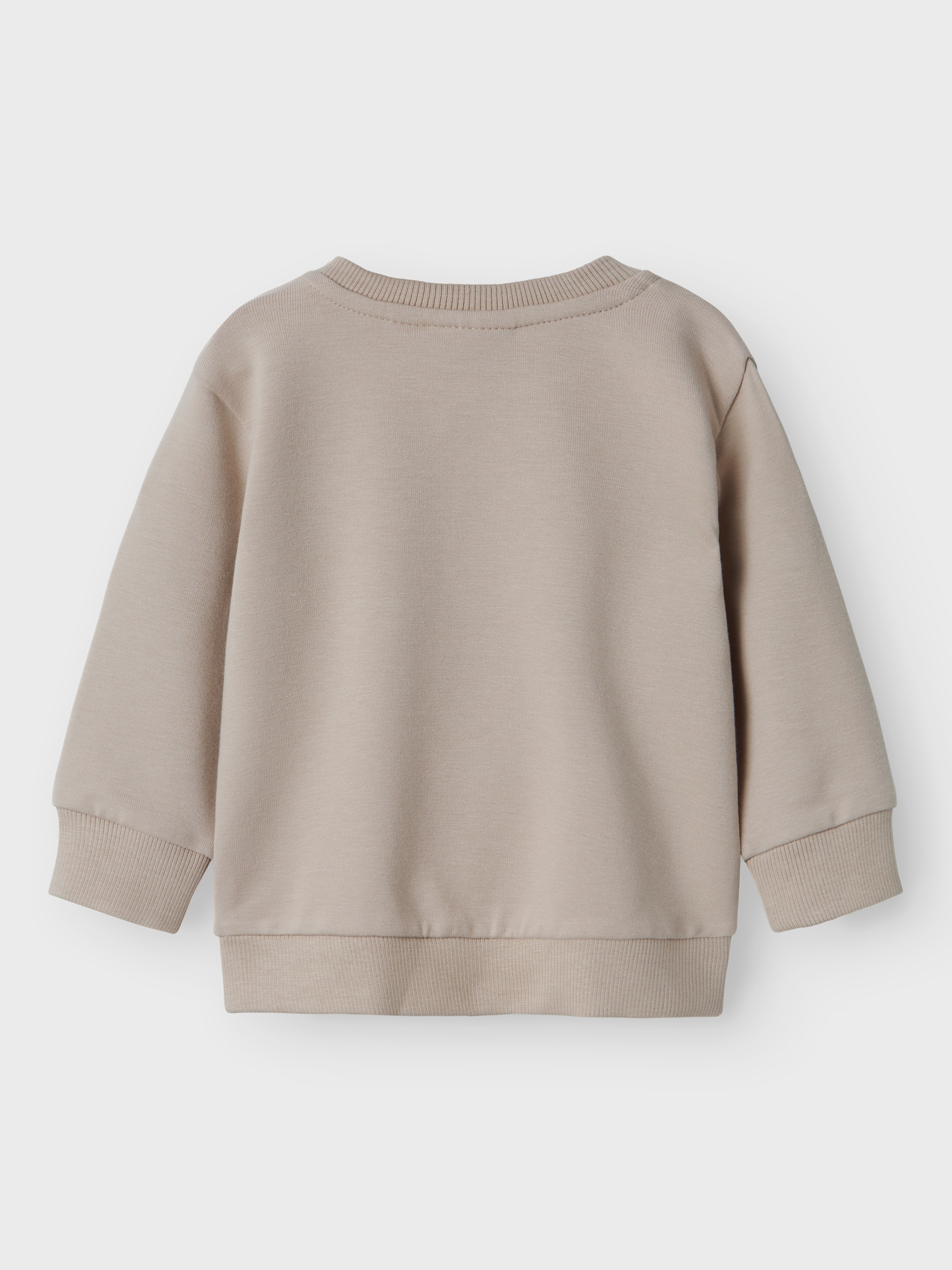 Name It Sweatshirt »NBNTAKKI für Mädchen und Jungen mit Druckknopf und Stretch«, unifarben, casual, regular fit, Baumwollmix, Rundhals
