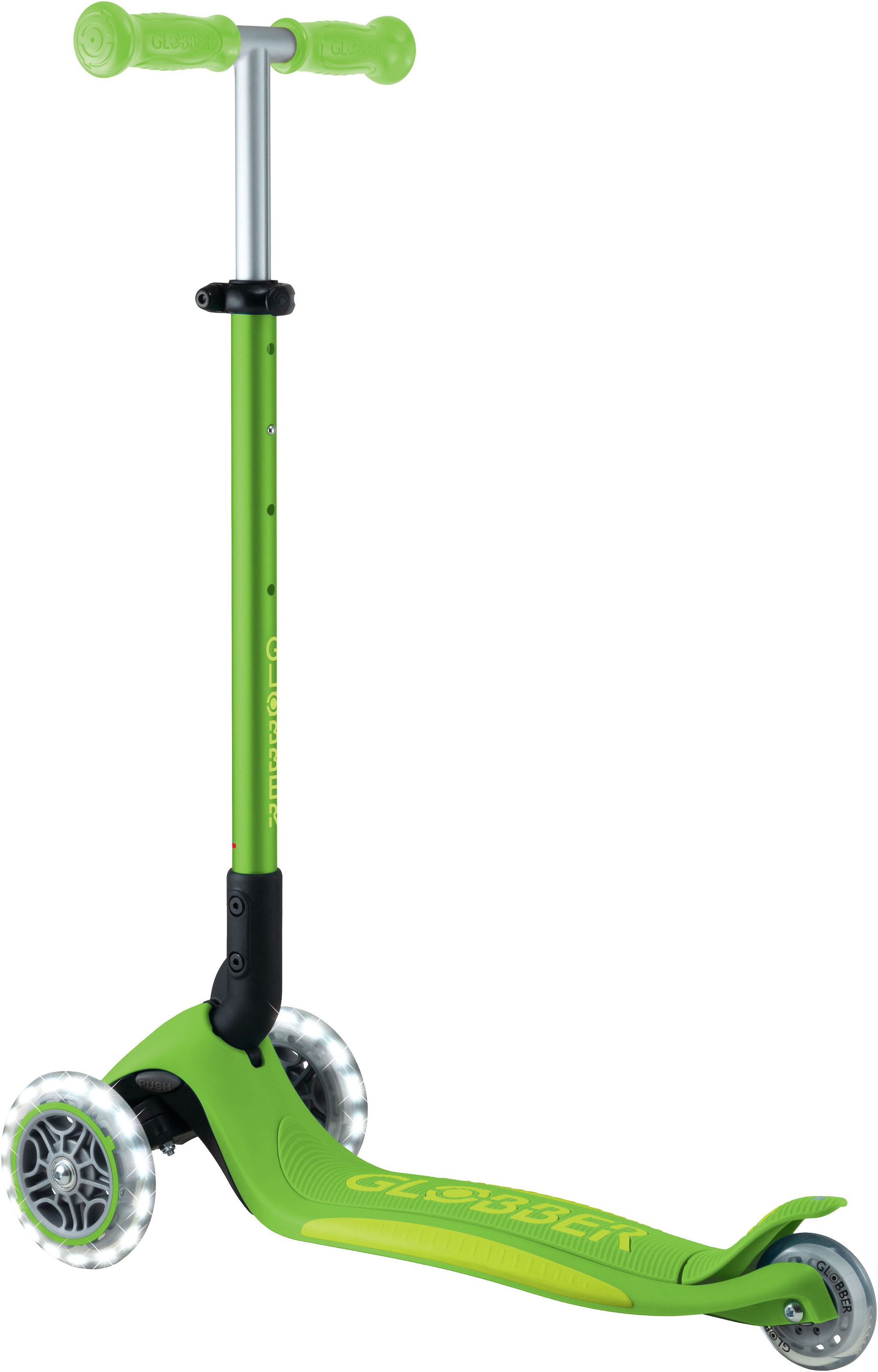 Globber Tretroller »GLOBBER ELITE LIGHTS, mit Leuchtrollen«