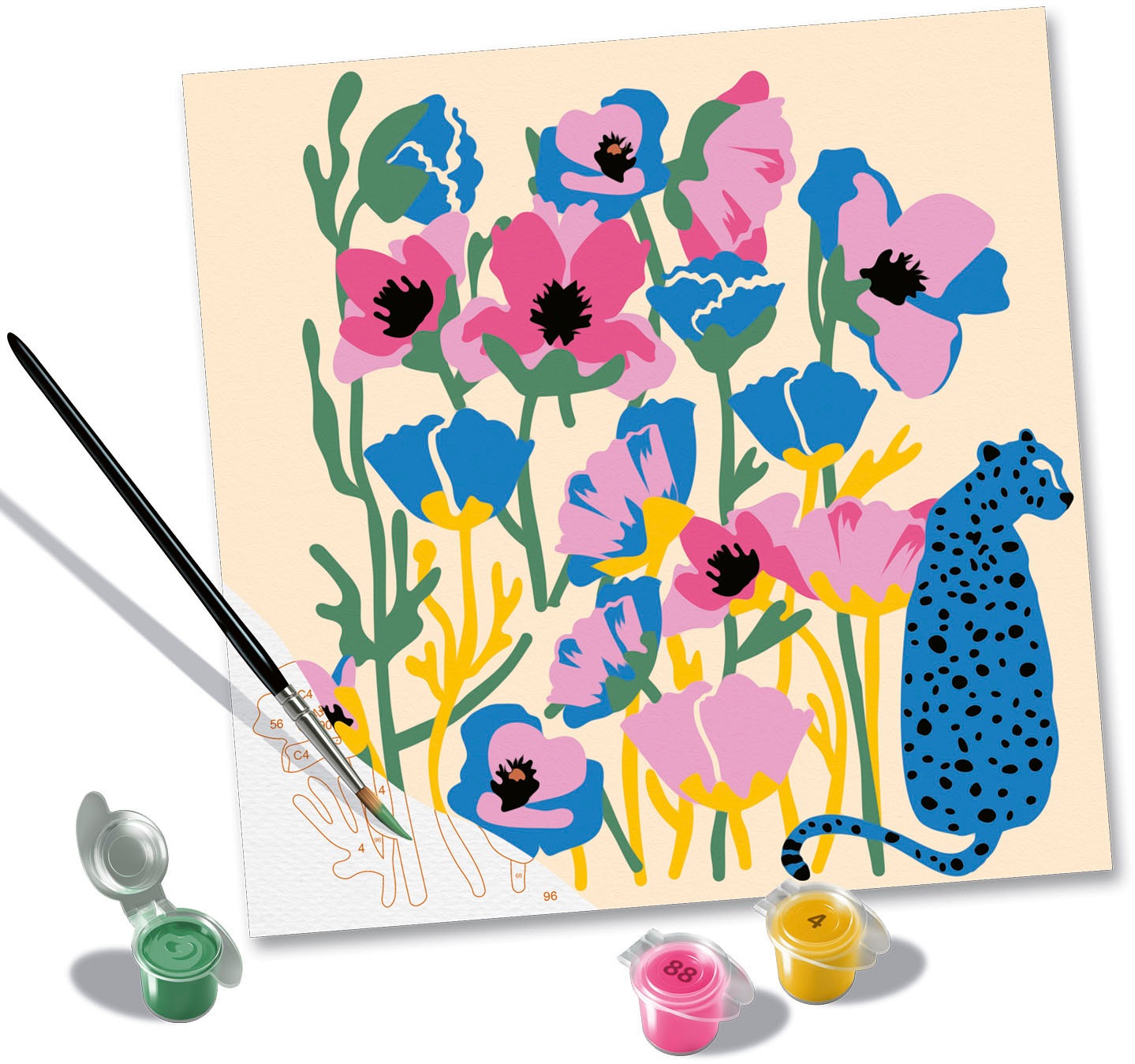 Ravensburger Malen nach Zahlen »CreArt, Poppy«, Made in Europe
