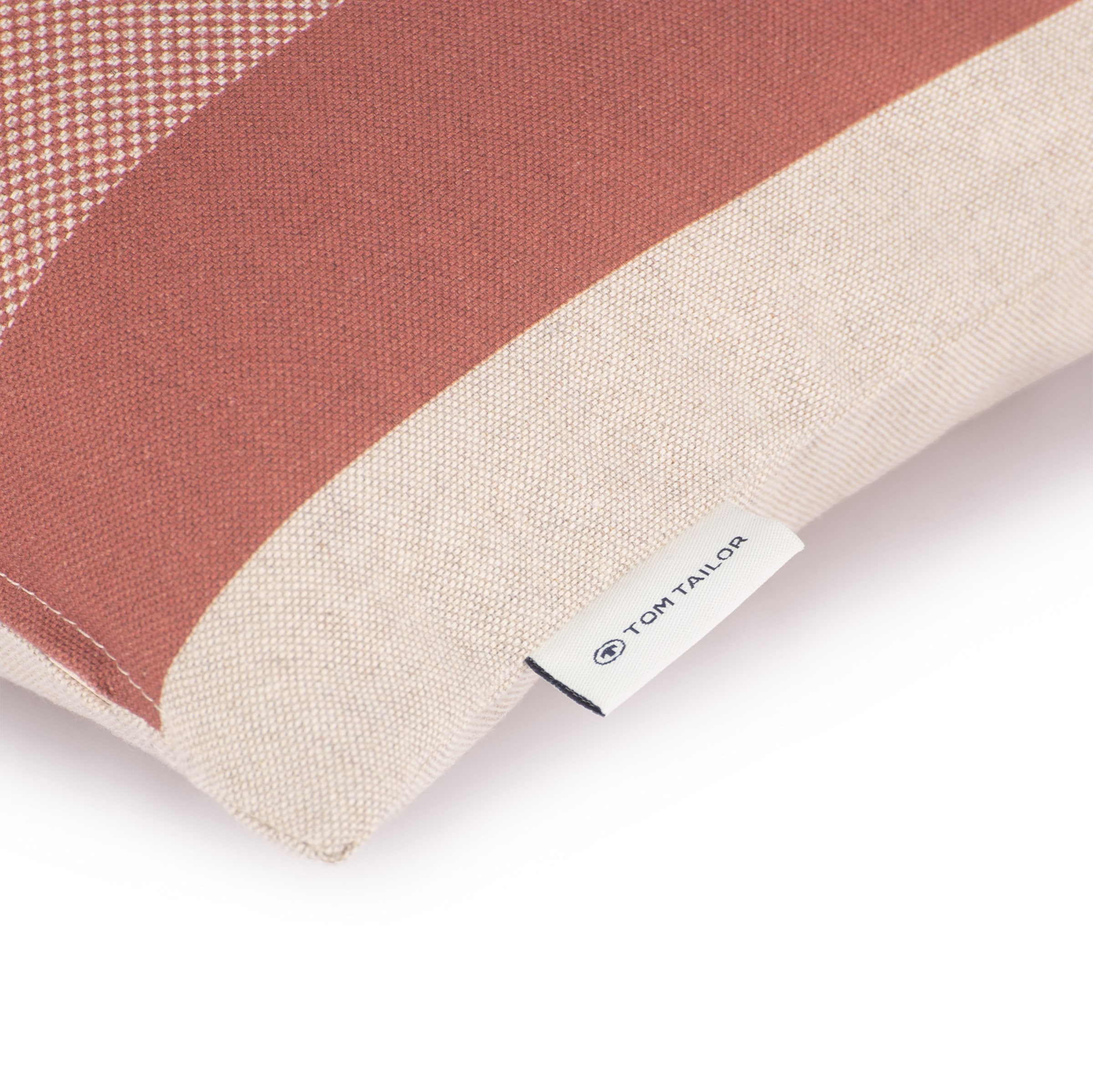 TOM TAILOR HOME Dekokissen »Checked Stripe«