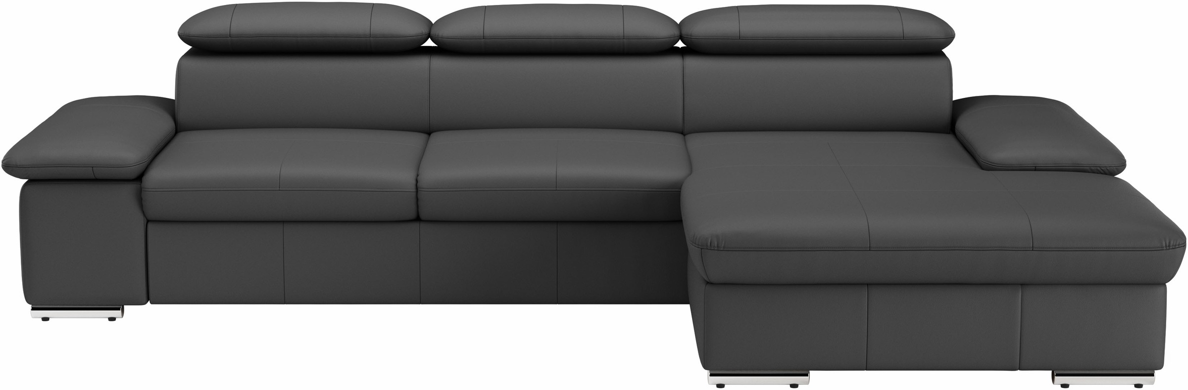 sit&more Ecksofa »Valantine L-Form«, inkl. Kopf- und Armteilverstellung, wahlweise mit Bettfunktion