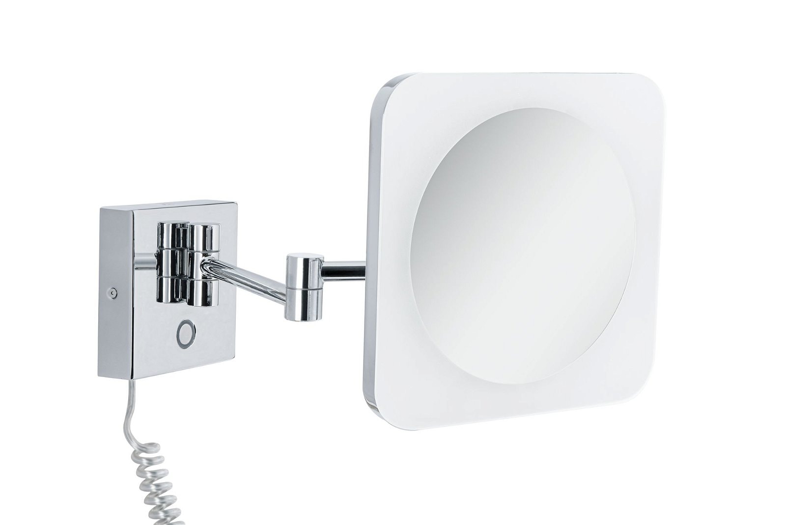 Paulmann LED Wandleuchte »Jora IP44 White Switch 60lm 230V 3,3W Chrom, Weiß günstig online kaufen