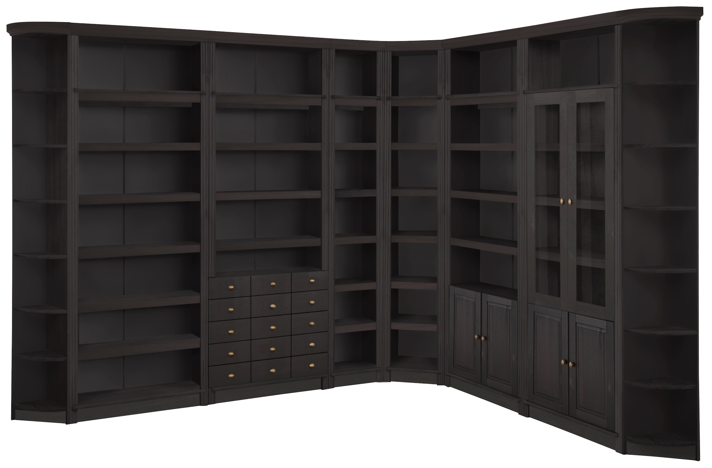 Home affaire Bücherregal »Soeren« in 2 Höhen und 2 Tiefen, mit viel Staurau günstig online kaufen