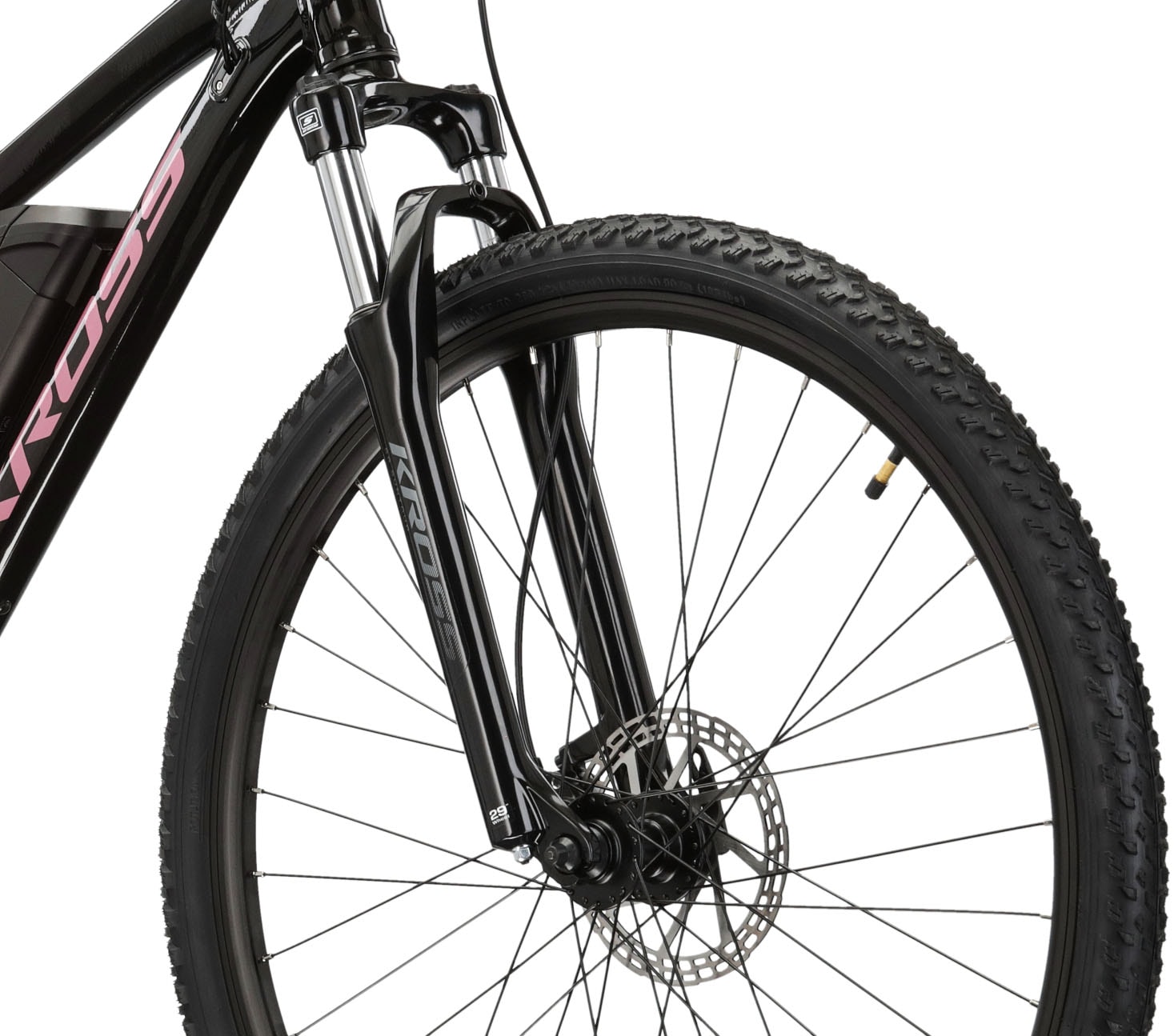 Kross E-Bike »E-MTB Lea Boost ZZ 27.5+ Zoll schwarz«, 21 Gang, Shimano, ACERA M3020, Heckmotor 250 W, Pedelec, Elektrofahrrad für Damen und Herren