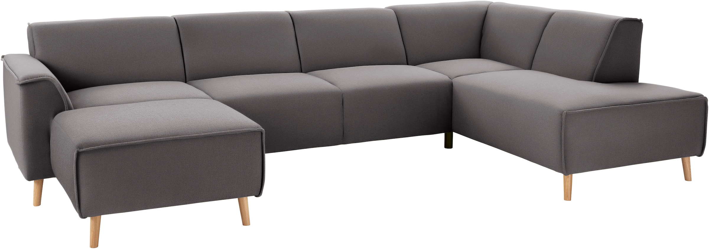 andas Wohnlandschaft »Janek Scandic Design, elegant und zeitlos U-Form«, mi günstig online kaufen