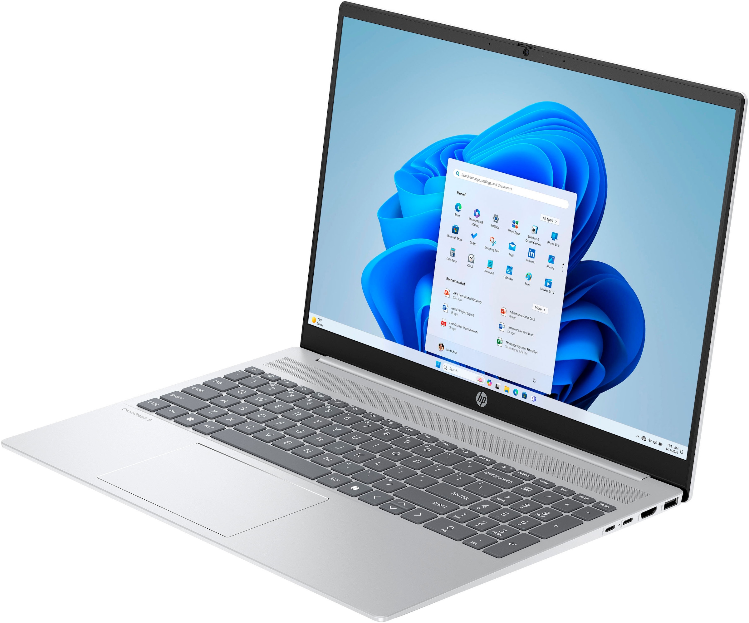 HP Notebook »OmniBook 5 16-af1252ng«, 40,64 cm, / 16 Zoll, Intel, Ultra 5, Intel Graphics, 512 GB SSD