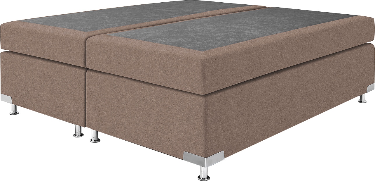 Westfalia Schlafkomfort Boxspringbett »Holland« ohne Kopfteil, frei im Raum günstig online kaufen