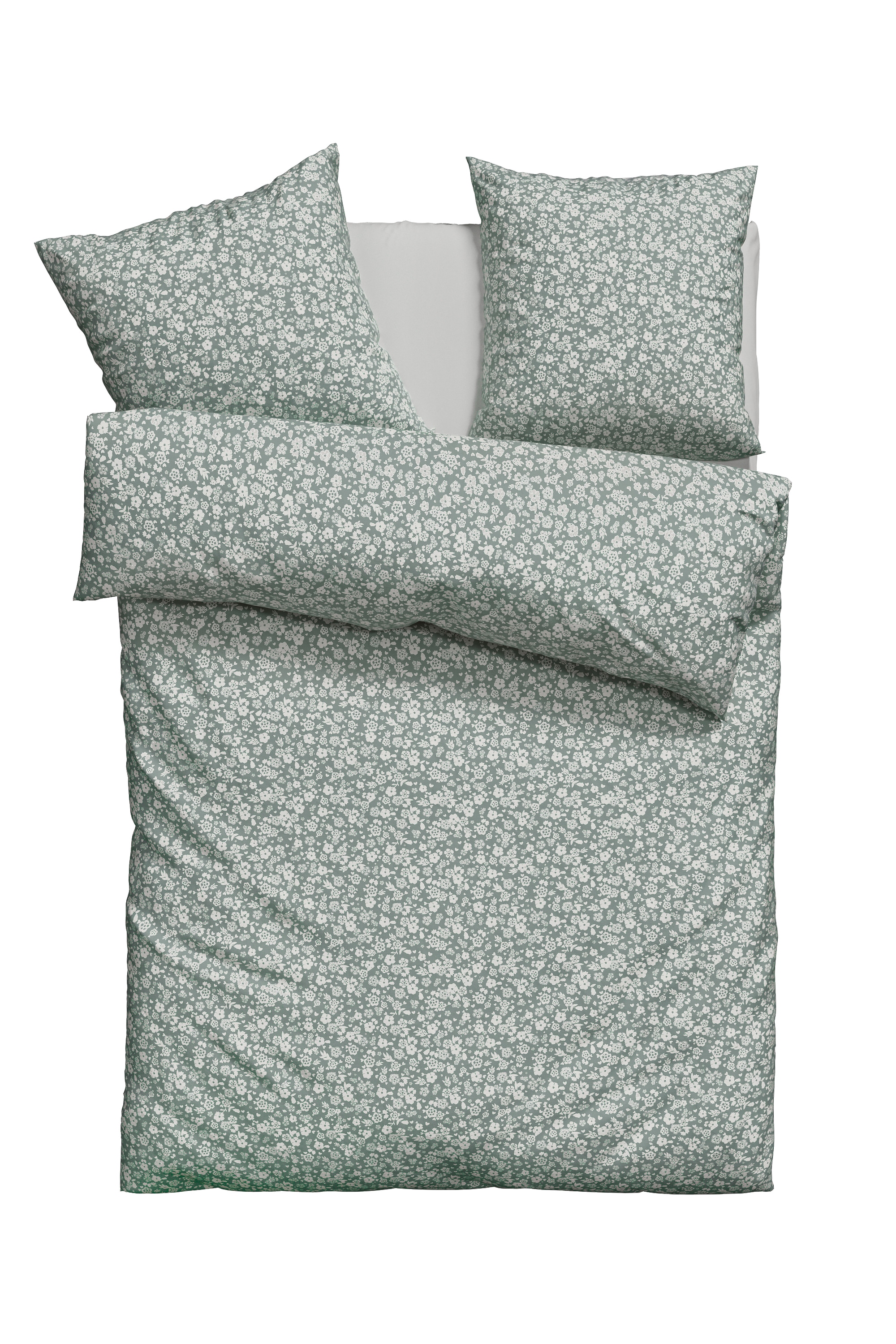 my home Bettwäsche »Mariby«, mit feinem Blümchen Design, skandinavisch, romantische Bettwäsche
