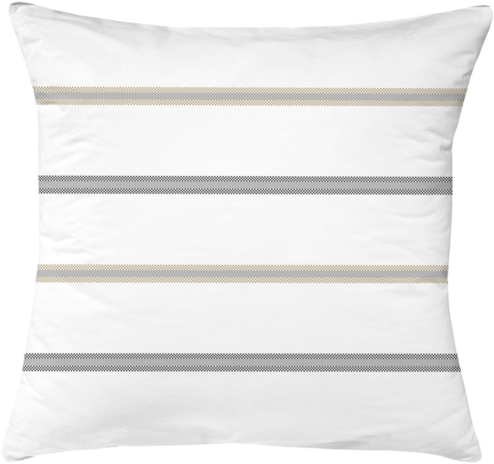 HECHTER PARIS Wendebettwäsche »0041305« 2 Stk. hautsympathisch, 100% Baumwolle, Reißverschluss, ganzjährig, LOGO