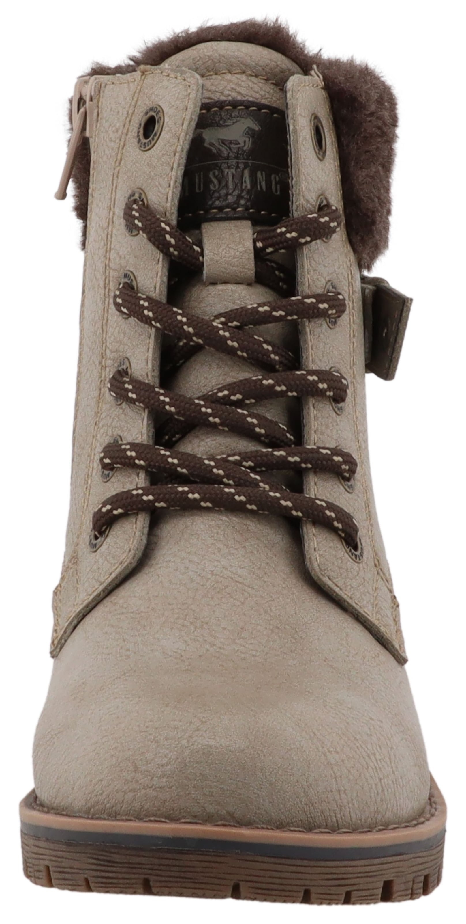 Mustang Shoes Winterstiefel »Matilde«  Oudoorboots, Schnürstiefel mit Warmfutter