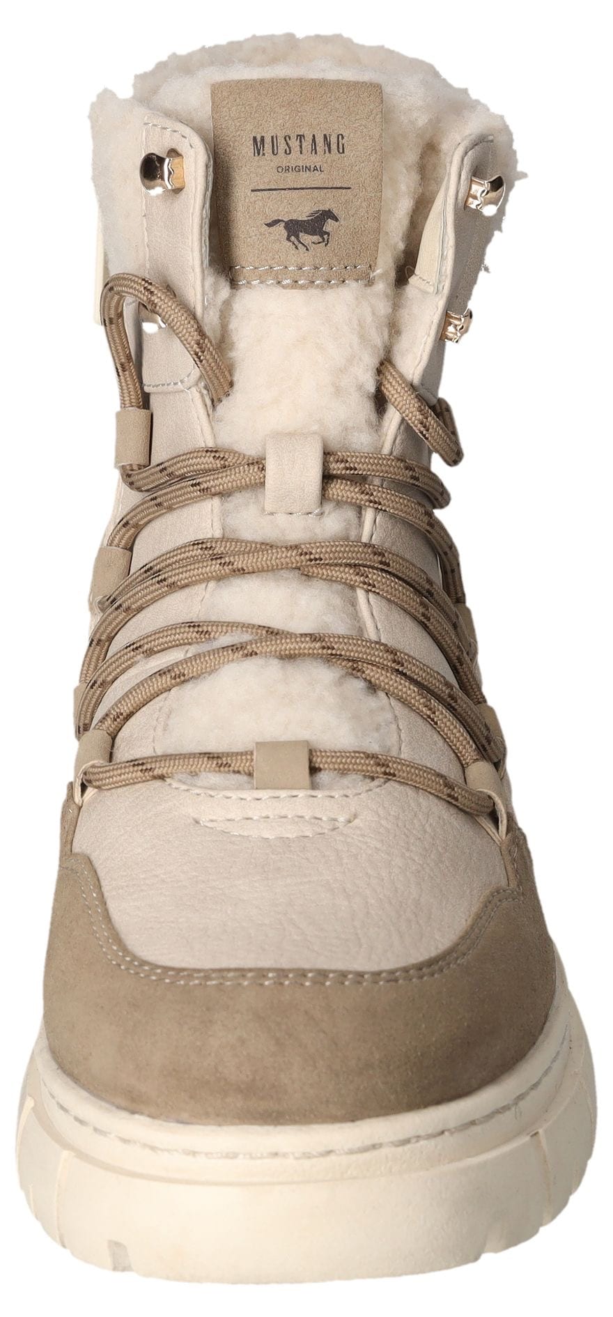 Mustang Shoes Winterboots, Schnürboots, Snowboots mit praktischem Innenreißverschluss