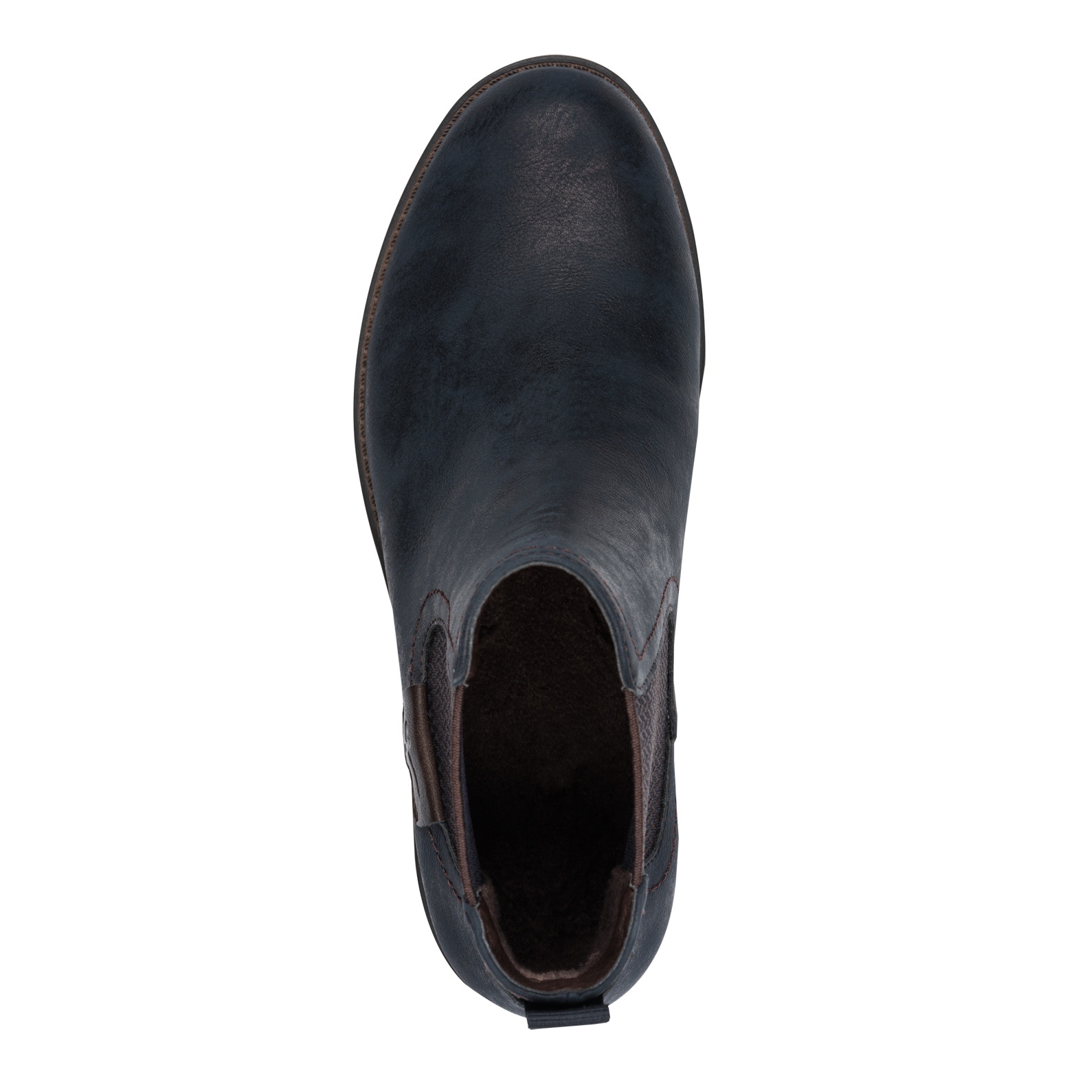 Tamaris Chelseaboots  , Blockabsatz, Stiefelette, Schlupfschuh im Used Look