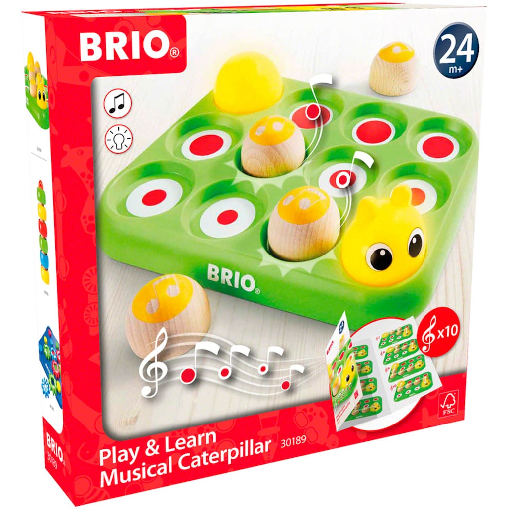 BRIO® Steckspielzeug »Musikspiel Raupe«
