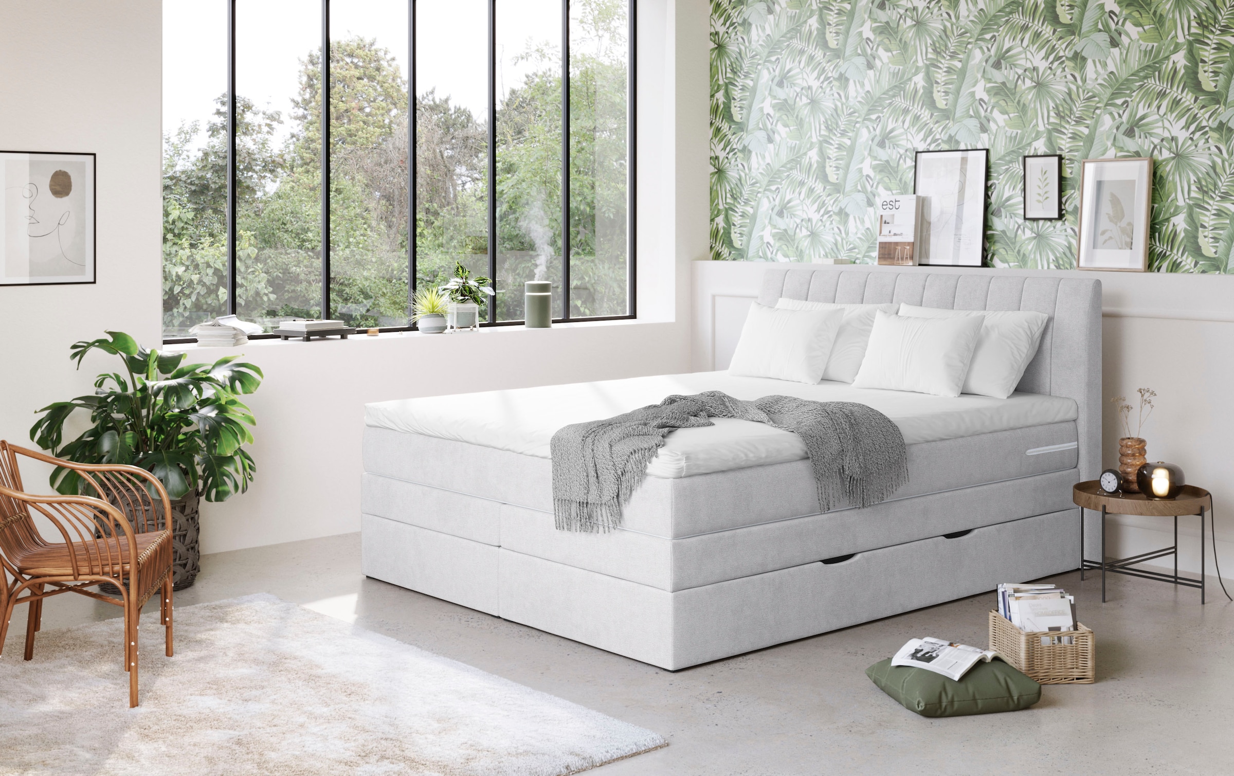 COTTA Boxspringbett »Shark inkl. Bettkasten und Topper«, erhältlich in den günstig online kaufen