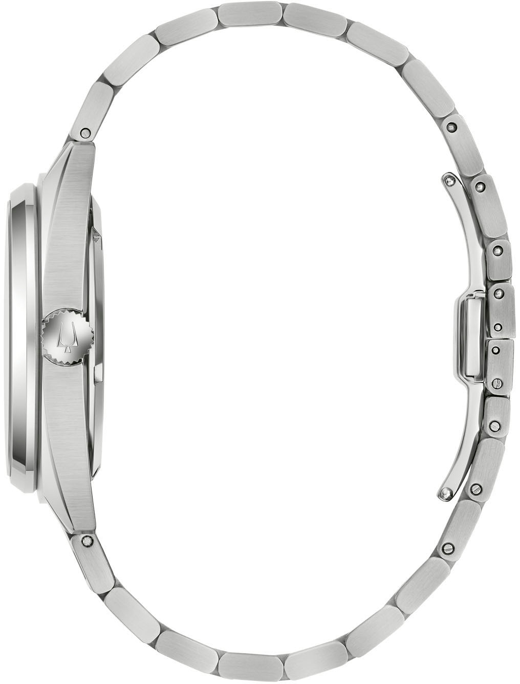 Bulova Automatikuhr, Armbanduhr, Mechanische Uhr, Herrenuhr, Edelstahlarmband