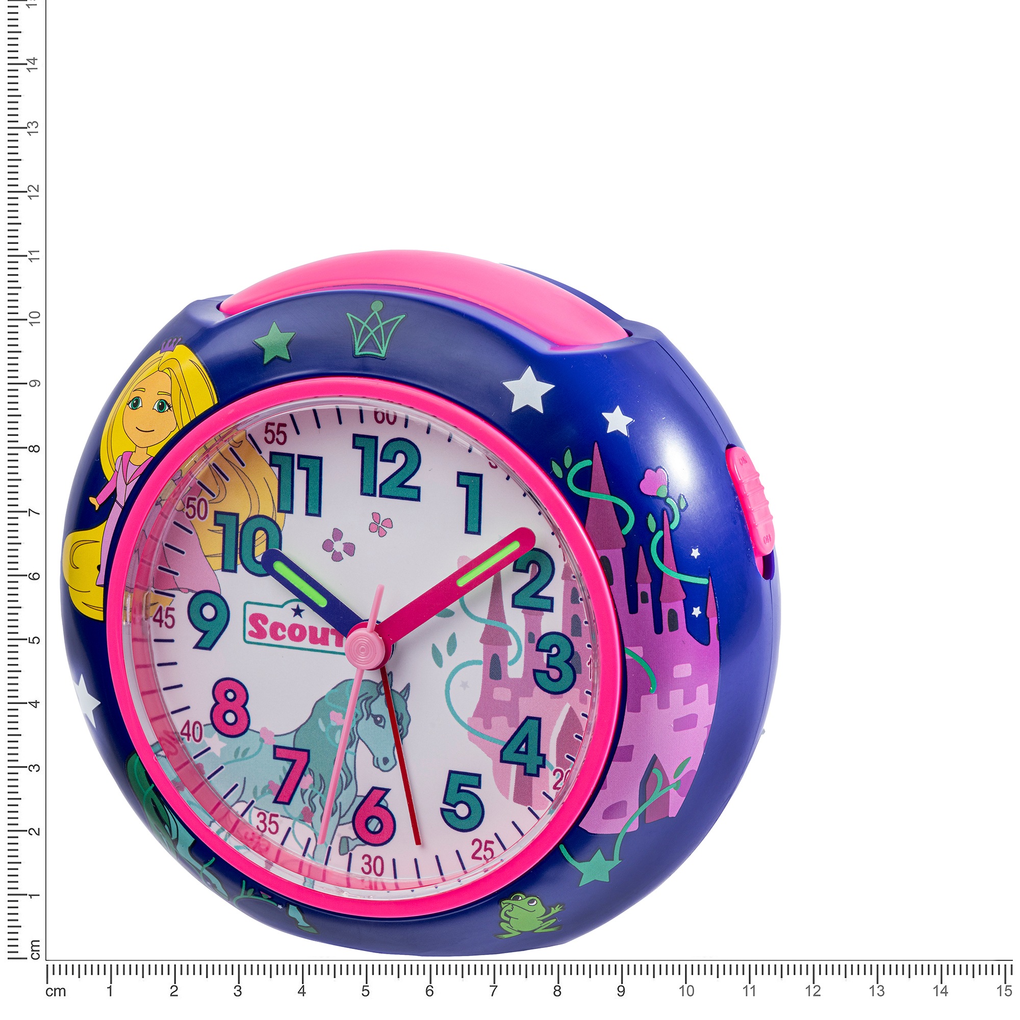 Scout Kinderwecker »Pics« Quarzwecker, Geschenkidee, Kinderzimmer,Schulanfang, Pferd,Lernwecker