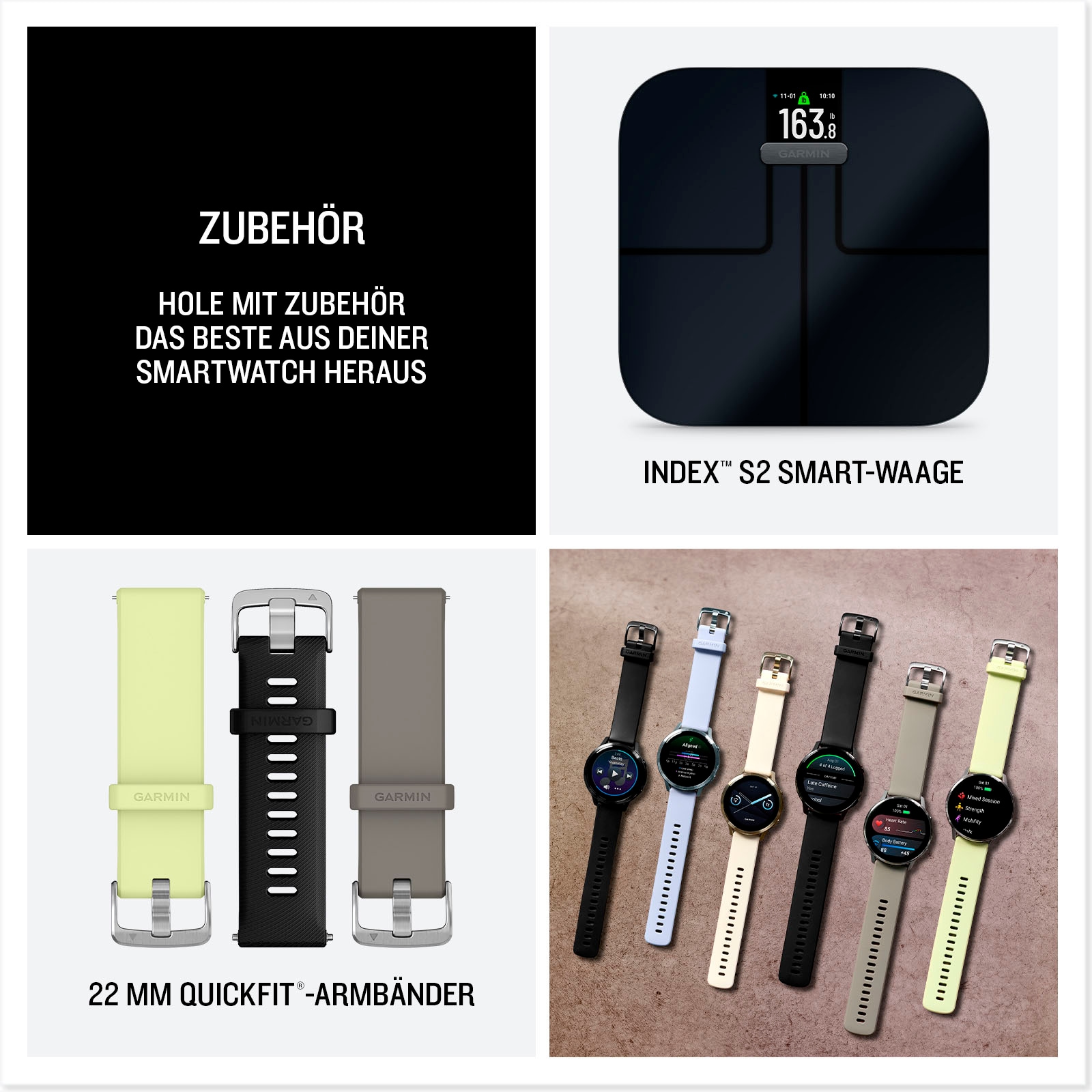 Garmin Smartwatch »Venu 4« (3,53 cm / 1,4 ″) Garmin