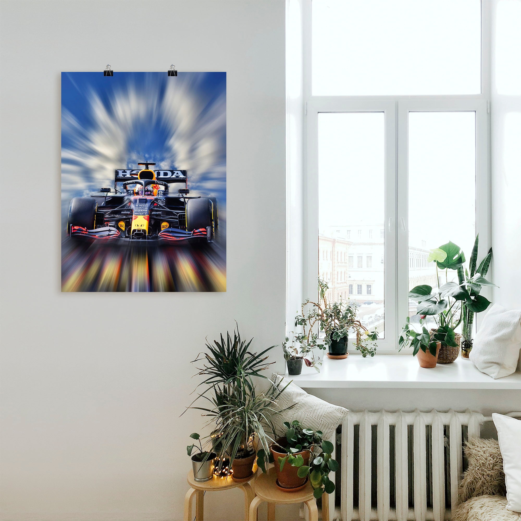 Leinwandbild, als Wandbild Formel1«, Alubild, der »Max in Auto, Wandaufkleber oder Verstappen St.), auf Artland Poster Größen - versch. Weltmeister bestellen Raten (1