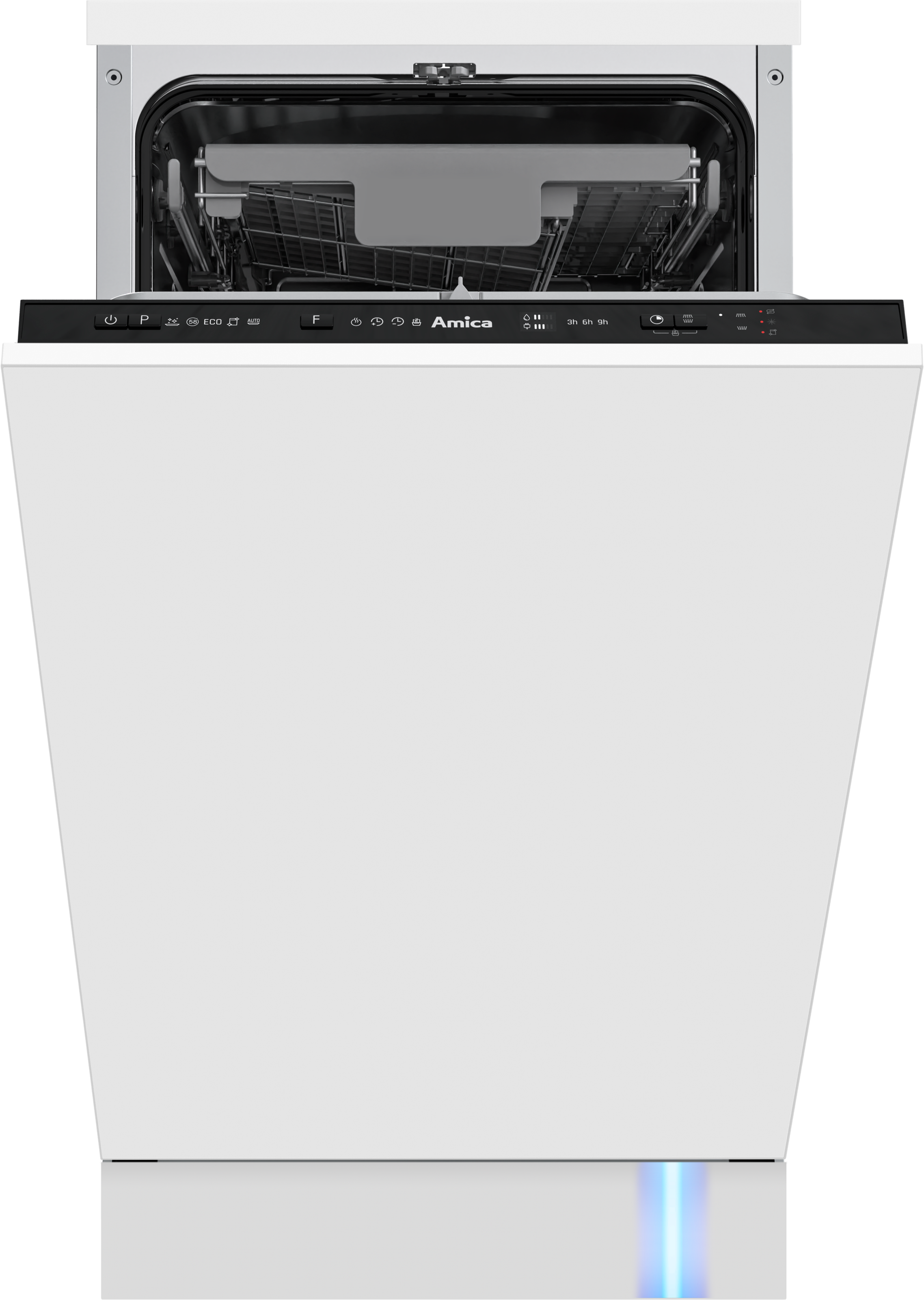 Amica vollintegrierbarer Geschirrspüler »EGSPV 584 900« 8 l 10 Maßgedecke B günstig online kaufen