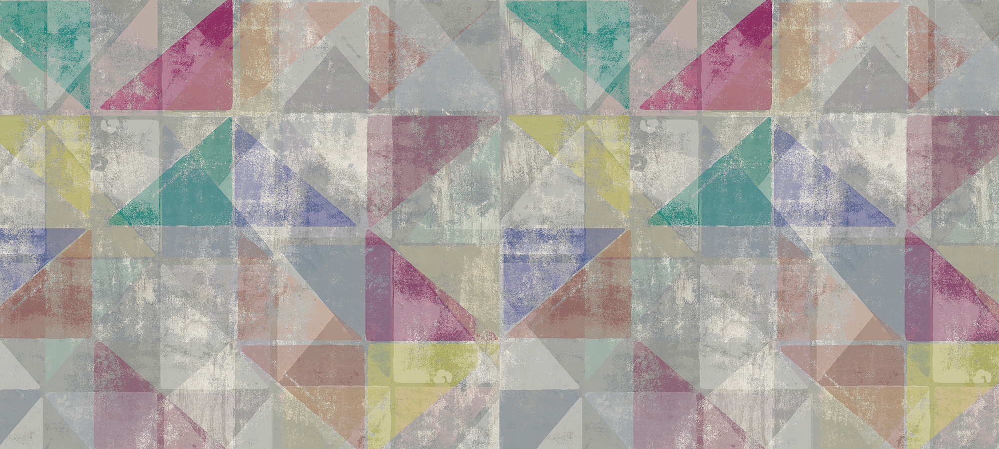 Architects Paper Fototapete »Atelier 47 Used Triangle 1« geometrisch glatt günstig online kaufen