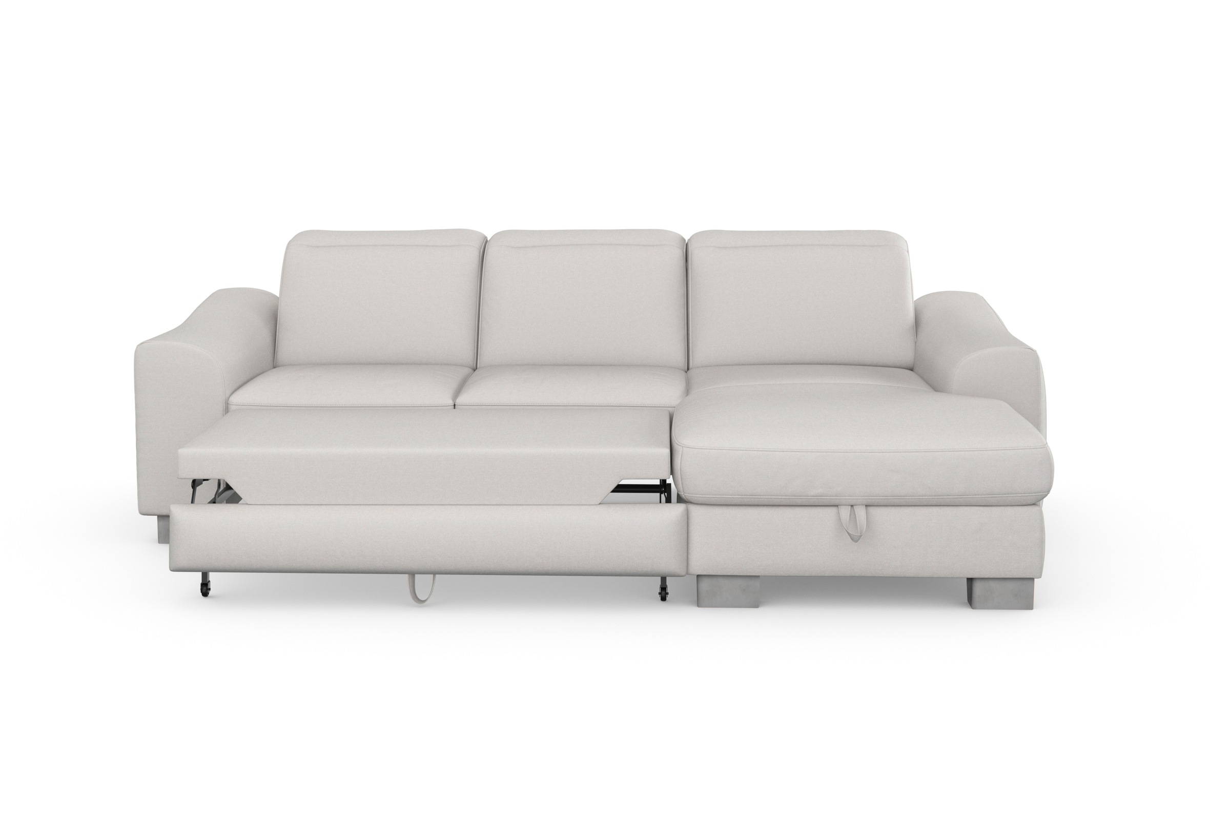 sit&more Ecksofa »Dundee L-Form«, mit Federkern und Edelstahlfüßen, wahlwei günstig online kaufen