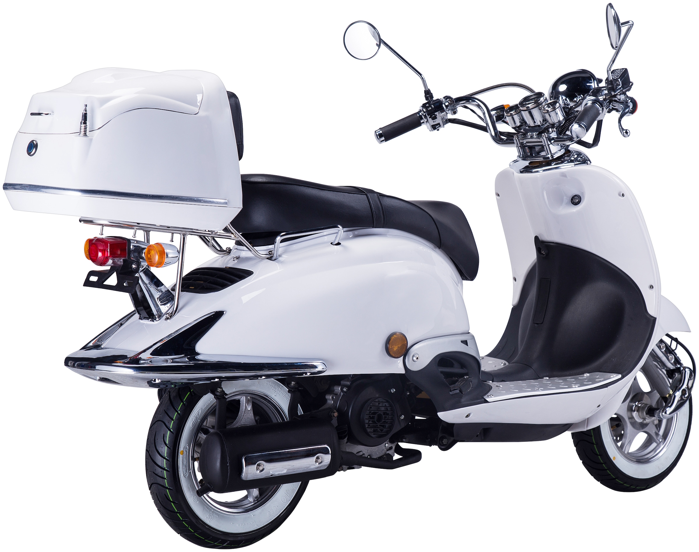 GT UNION Motorroller »Strada«, 125 cm³, 85 km/h, Euro 5, 8,6 PS, (Set), mit  Topcase jetzt im %Sale | Motorroller