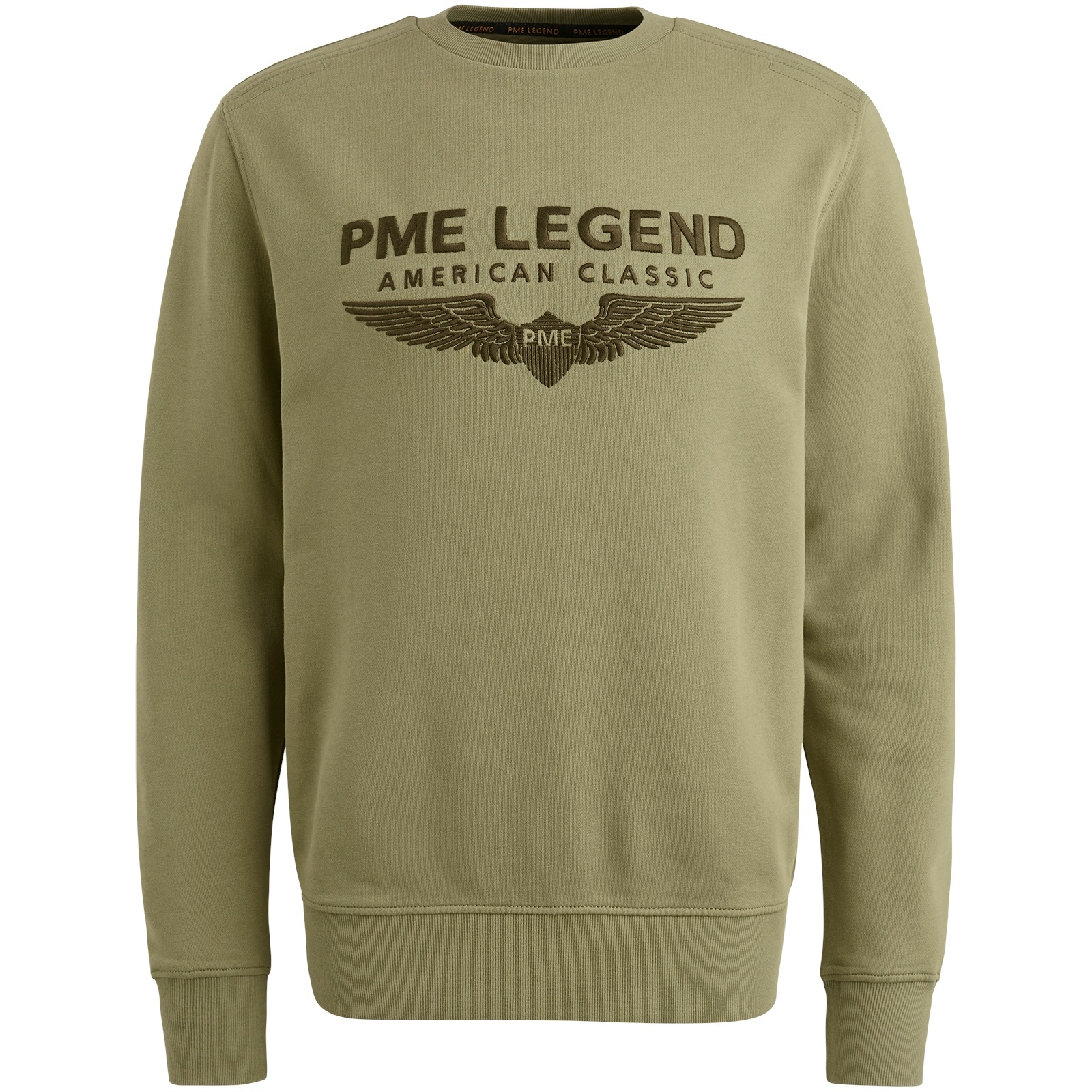 PME LEGEND Sweatshirt »Crewneck soft terry with logo« mit Logo Print