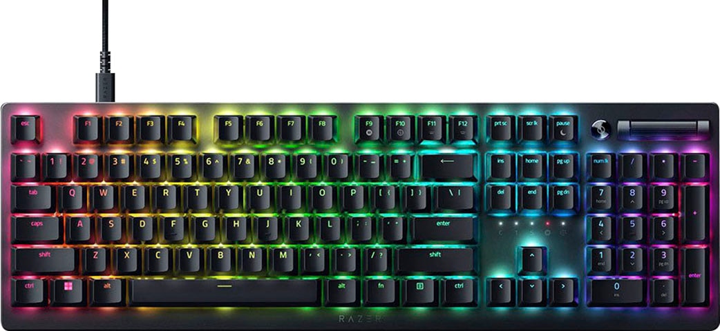 RAZER Gaming-Tastatur »Deathstalker V2«, (Gaming-Modus-Profil-Speicher-Ziff günstig online kaufen