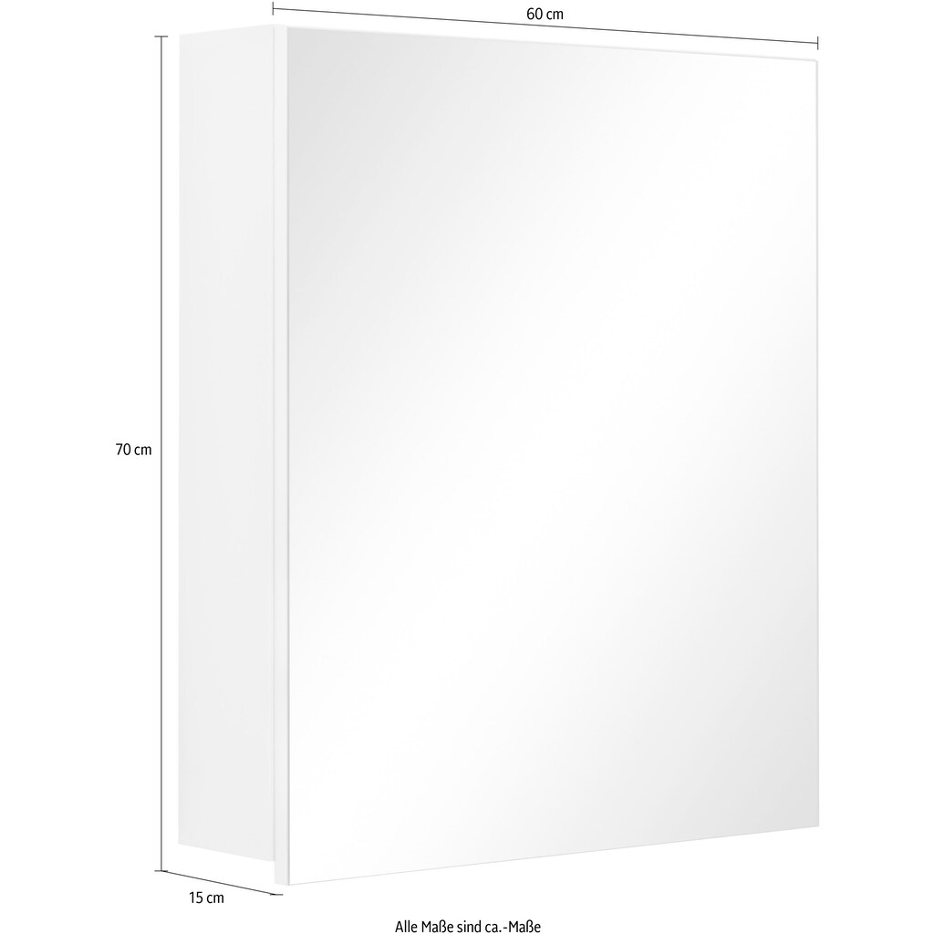 Home affaire Spiegelschrank »Wisla«, Breite 60 cm
