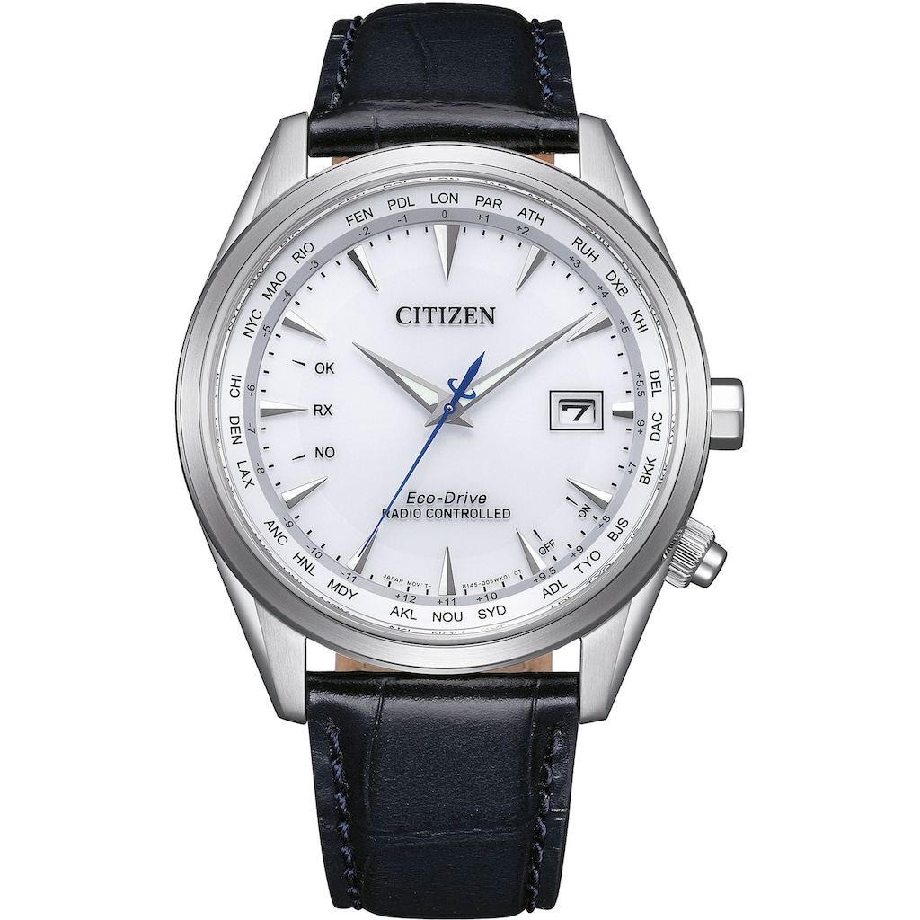 Citizen Funkuhr »CB0270-10A«, Armbanduhr, Herrenuhr, Solar