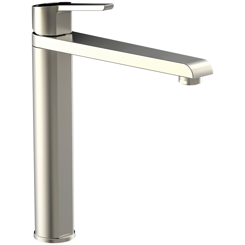 SCHÜTTE Spültischarmatur »VITA« 360° schwenkbarer Wasserhahn Küche, Mischbatterie Edelstahloptik