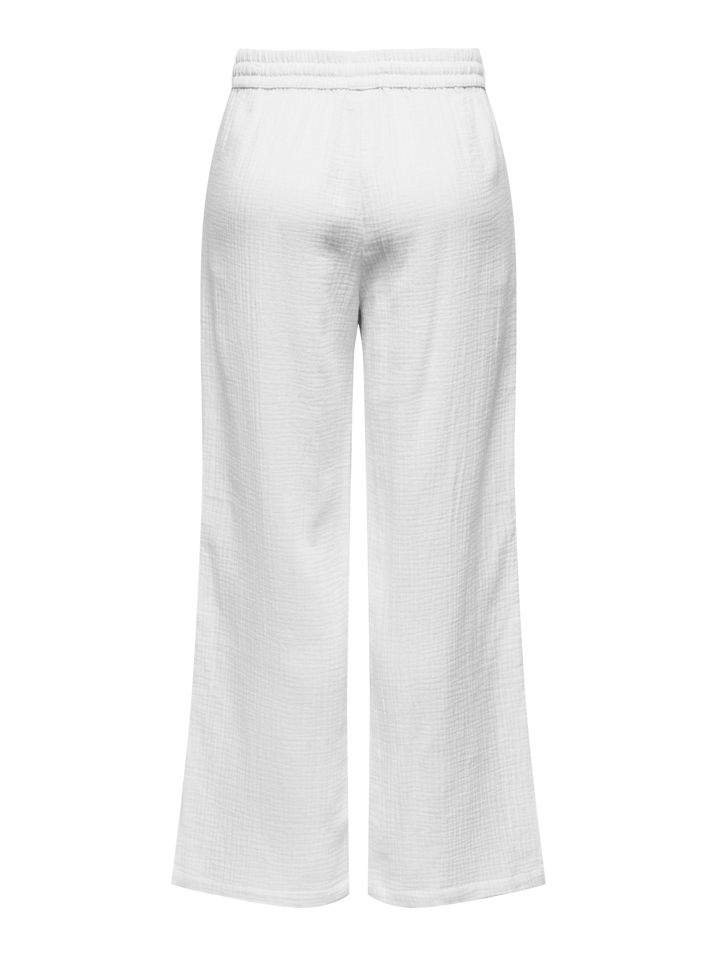 JDY Schlupfhose »JDYTHEIS LIFE WIDE PANT WVN NOOS«, Sommerhose, aus Musselin