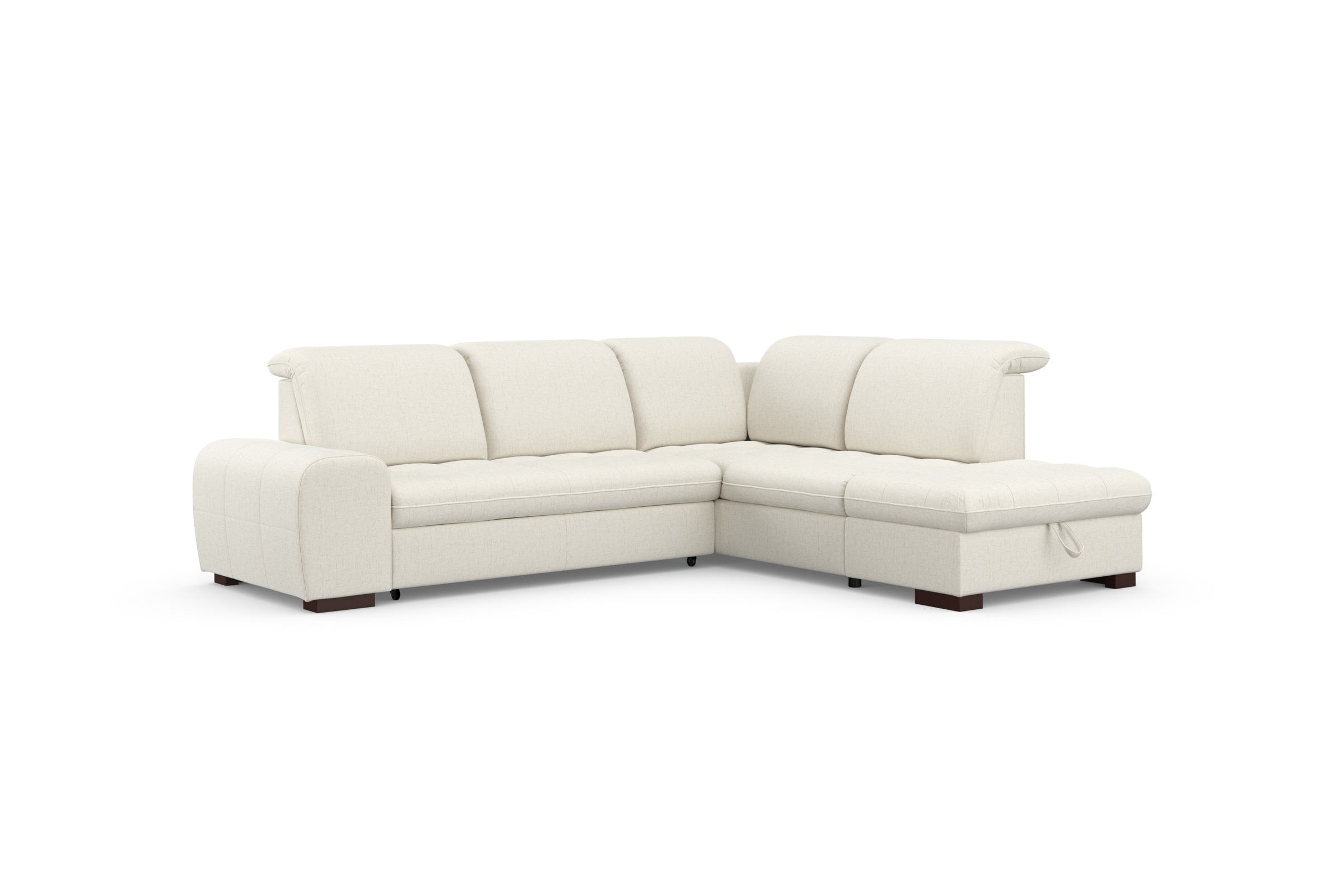 sit&more Ecksofa »Luxor L-Form«, wahlweise mit Bettfunktion, Stauraum und Kopfteilverstellung