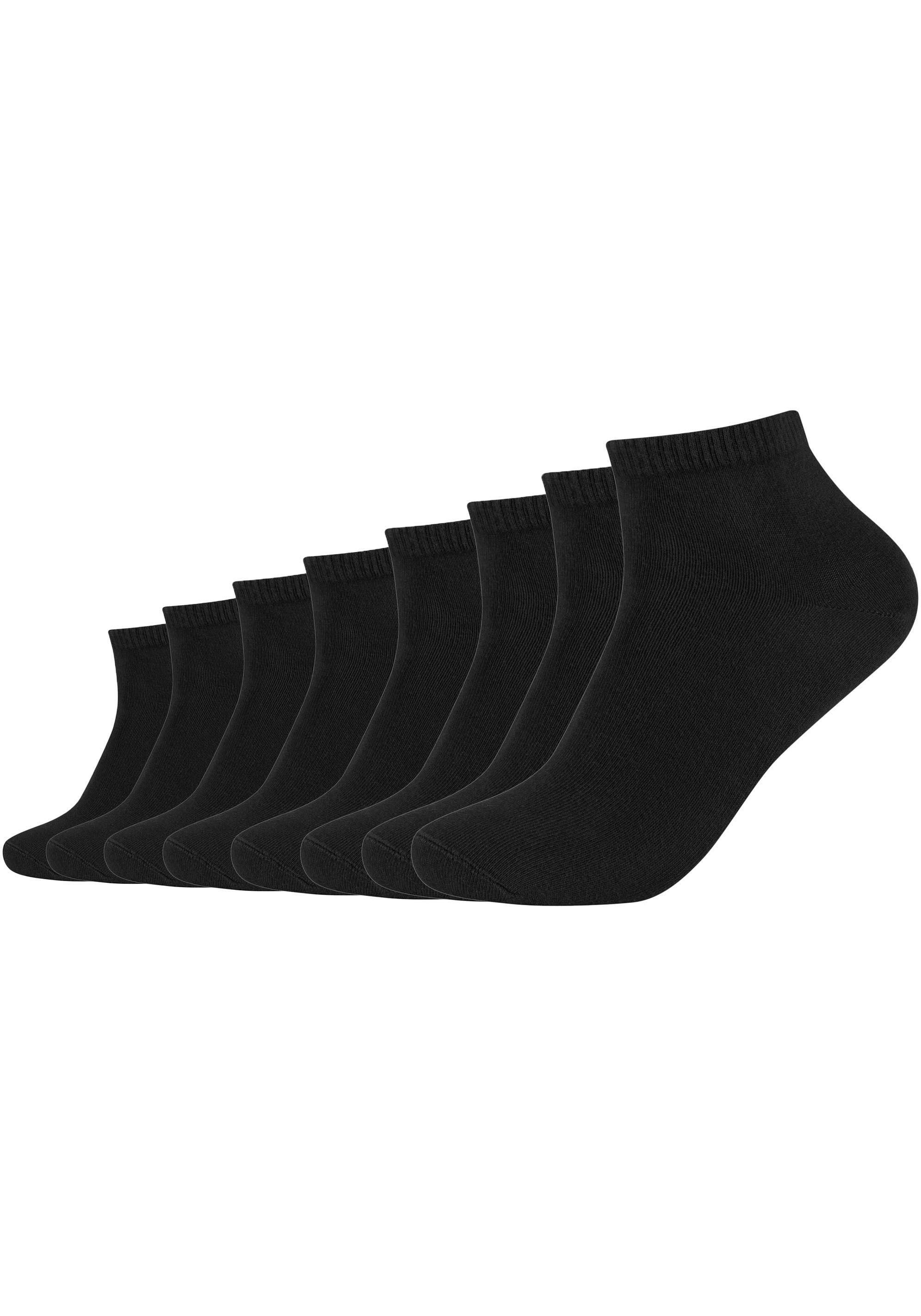 s.Oliver Kurzsocken, (8er Pack), mit pflegeleichtem Materialmix